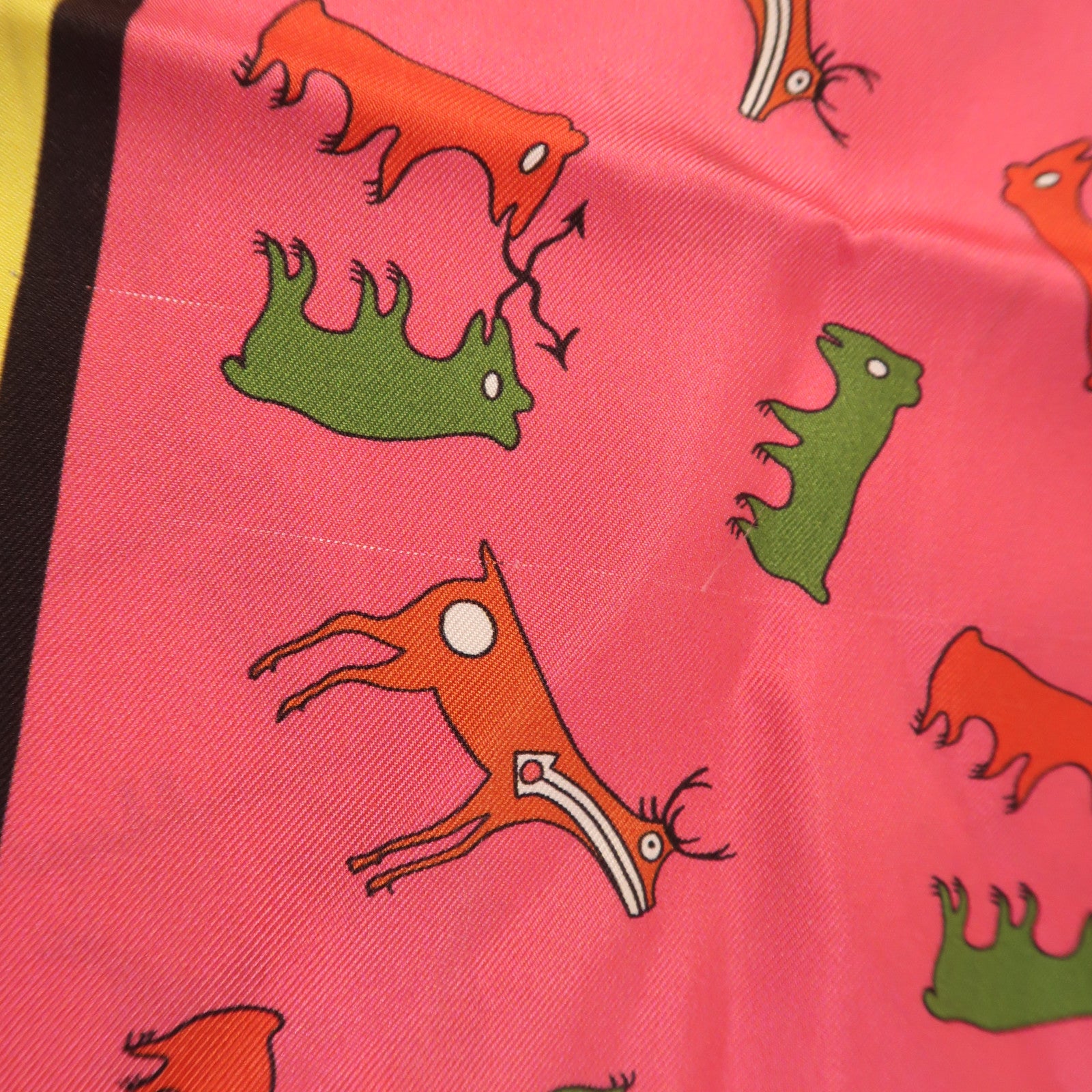 HERMES 絲質Maxi Twilly絲巾