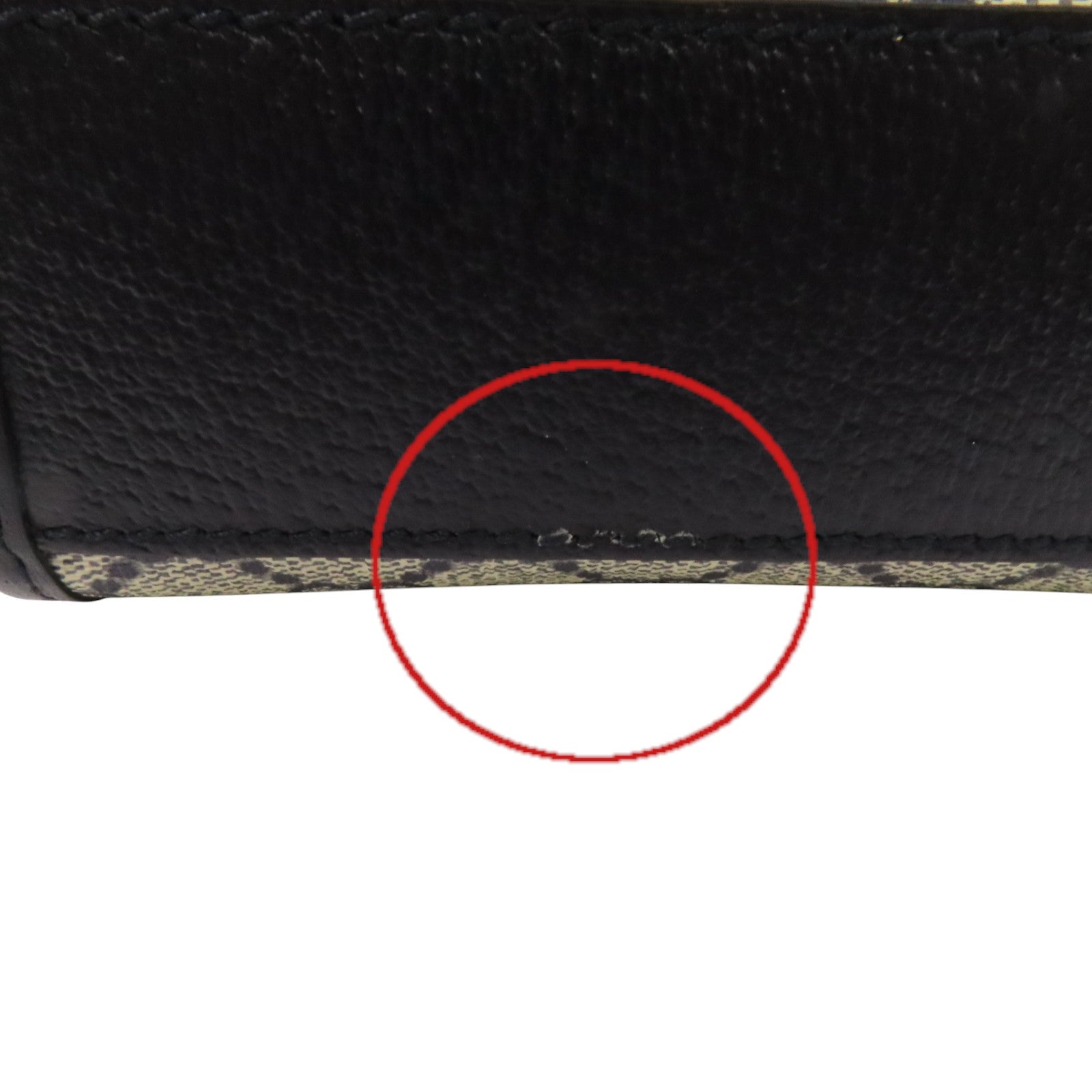 GUCCI 塗層帆布Interlocking G Mini Tote銀扣手挽肩背兩用袋