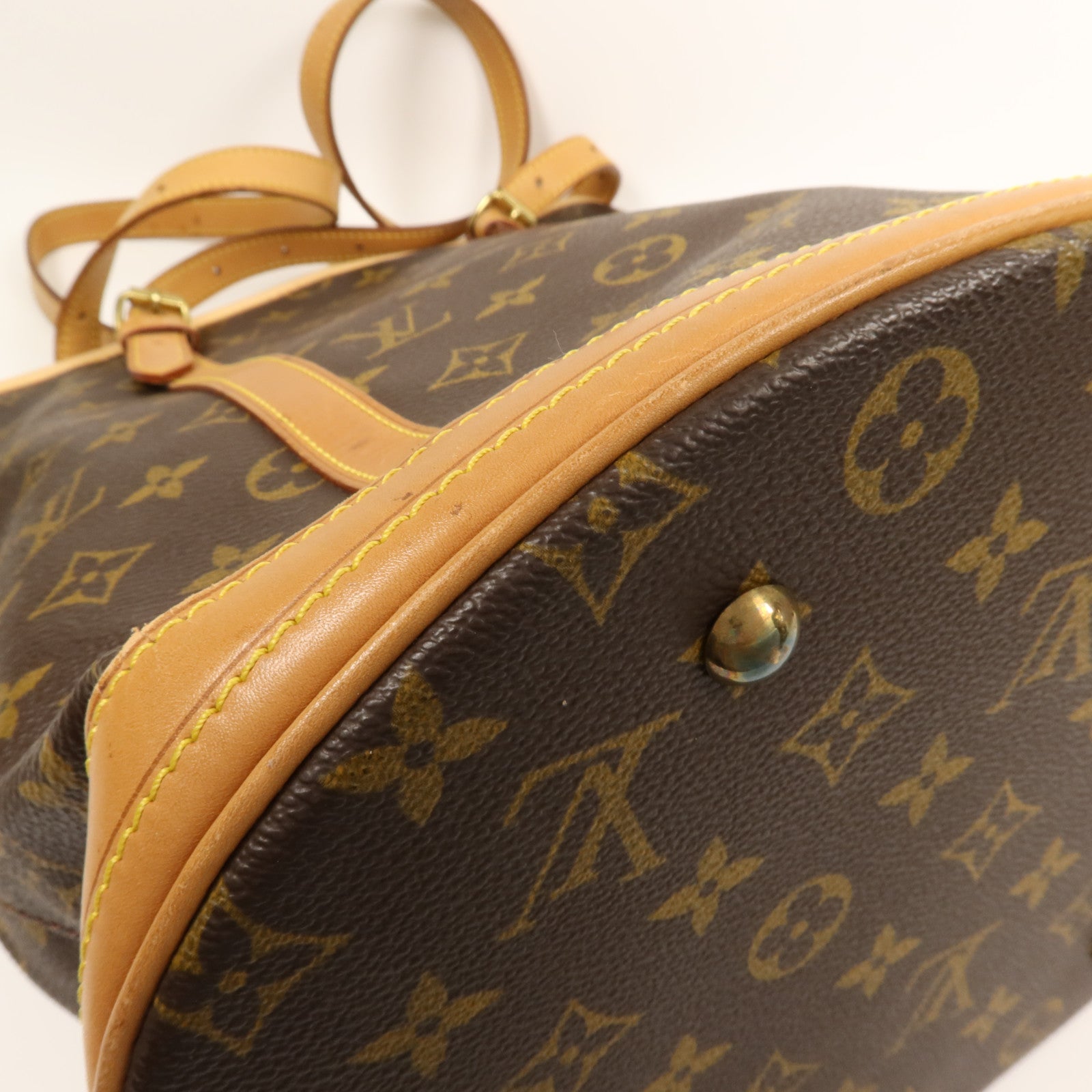 LOUIS VUITTON Monogram Bucket GM金扣肩背袋
