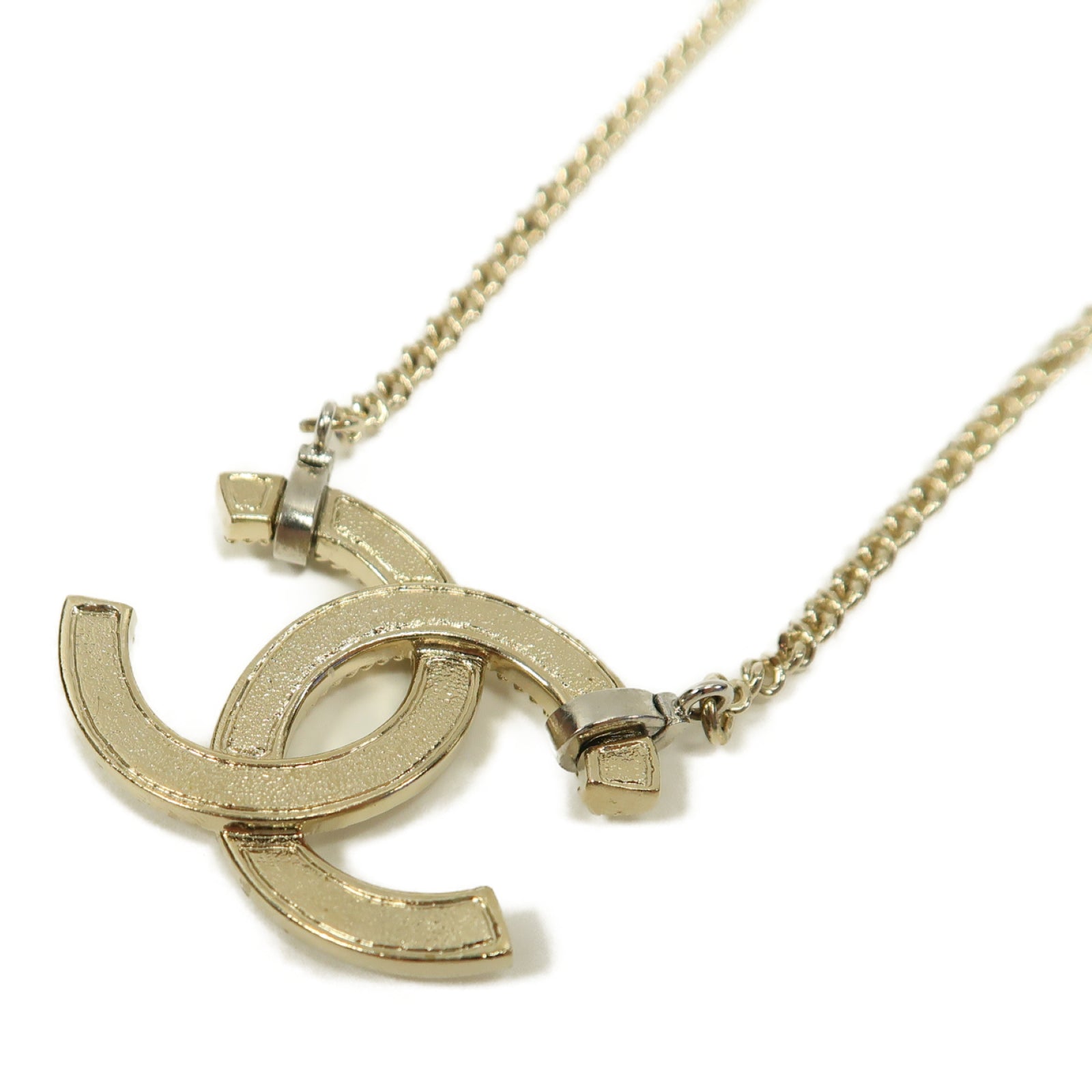 CHANEL 金屬Necklace項鏈金色/銀色