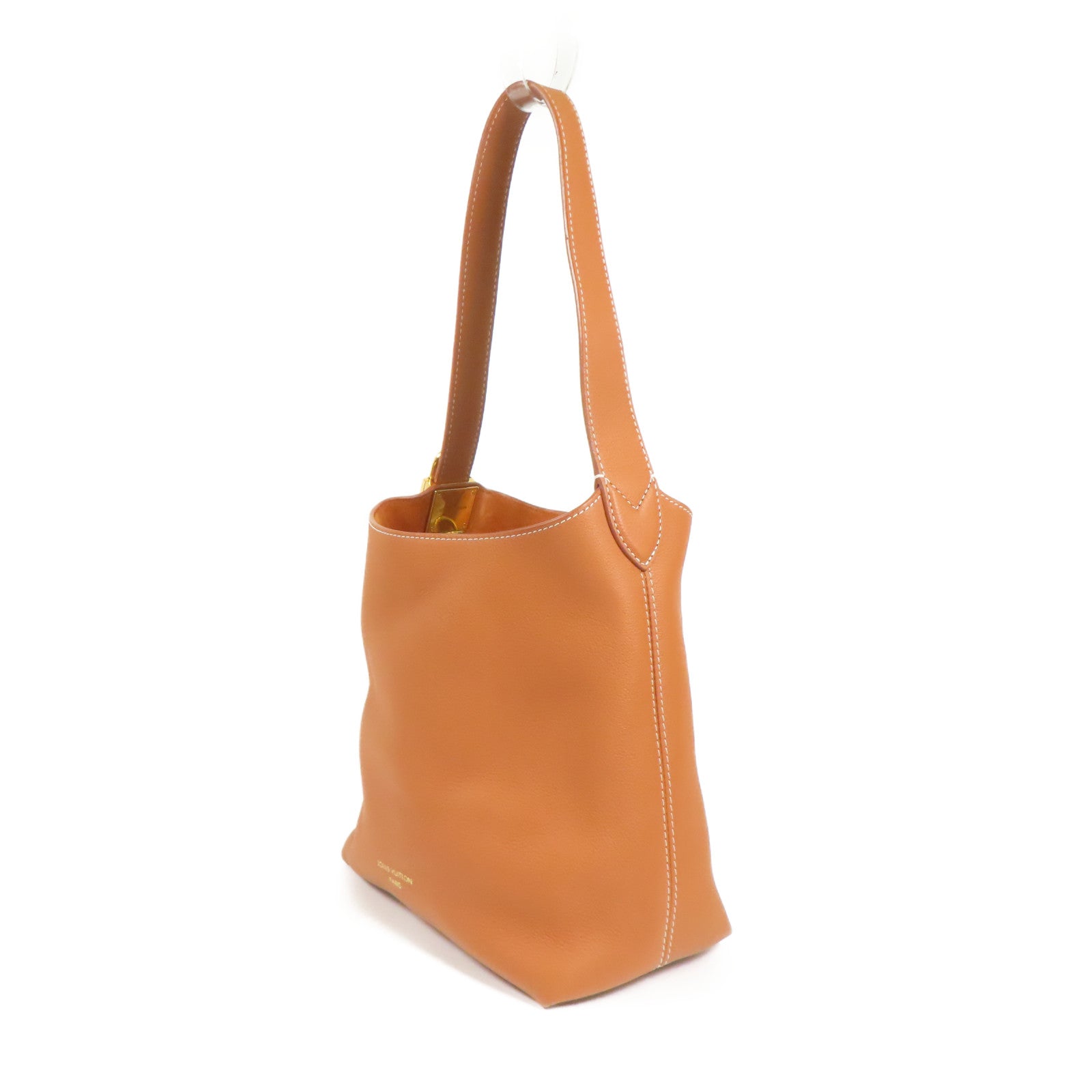 LOUIS VUITTON 皮革Low Key Hobo PM金扣肩背袋