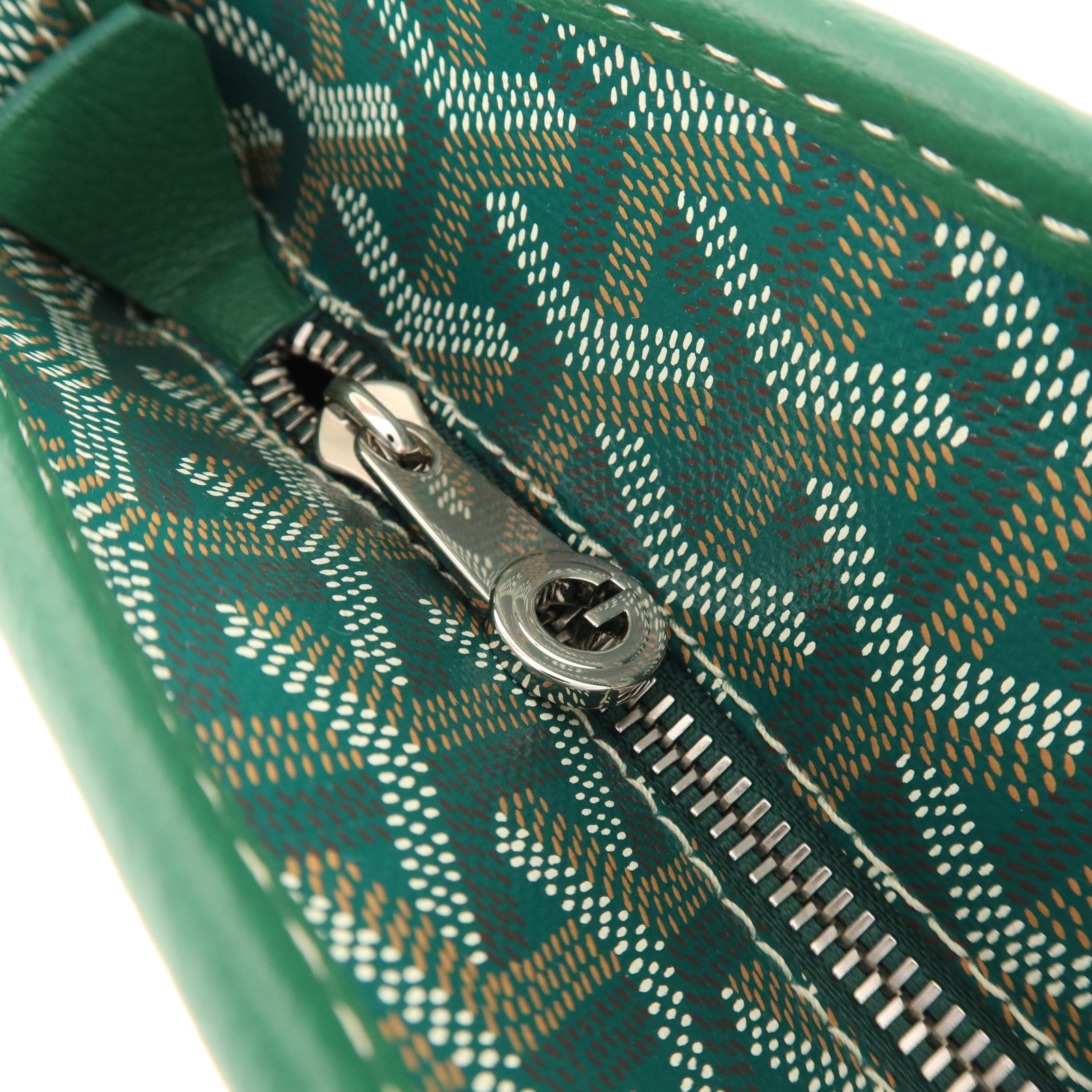 GOYARD 塗層帆布Artois MM銀扣肩背袋