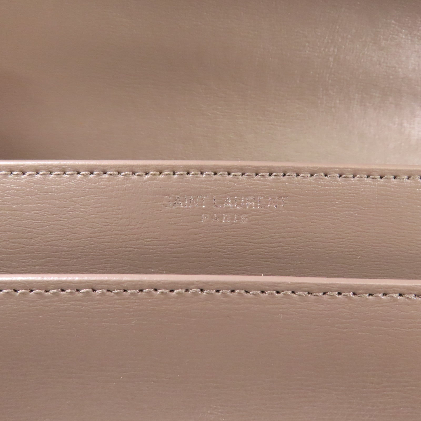 SAINT LAURENT 牛皮皮革Sunset Medium銀扣鏈帶肩背袋