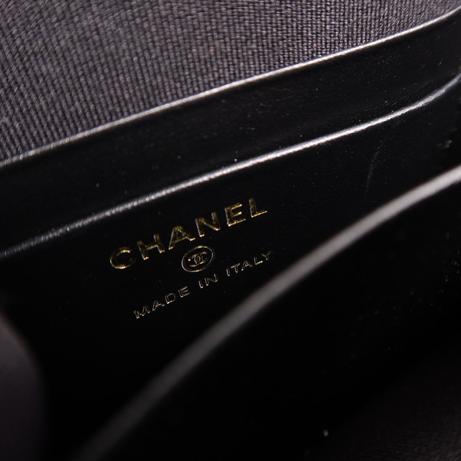 CHANEL 牛皮皮革Chain Shoulder鏈帶手挽肩背兩用袋