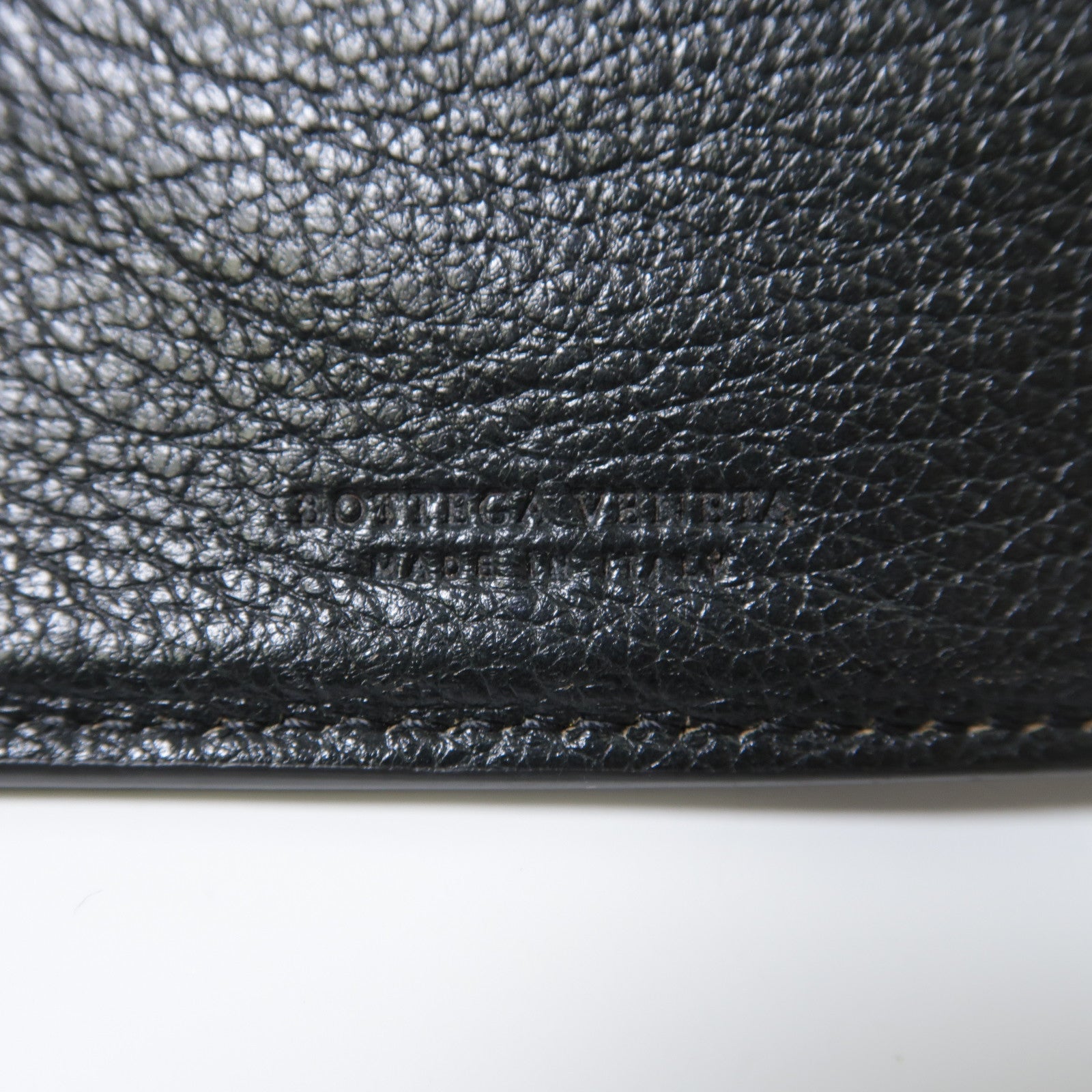 BOTTEGA VENETA 【激減優惠】織紋皮革Wallet錢包灰色