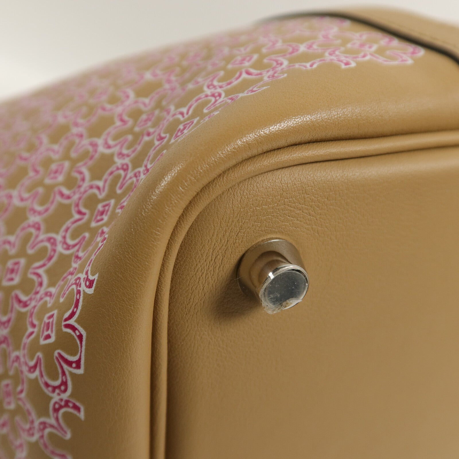 HERMES Swift皮革Picotin PM手挽袋ChaRose