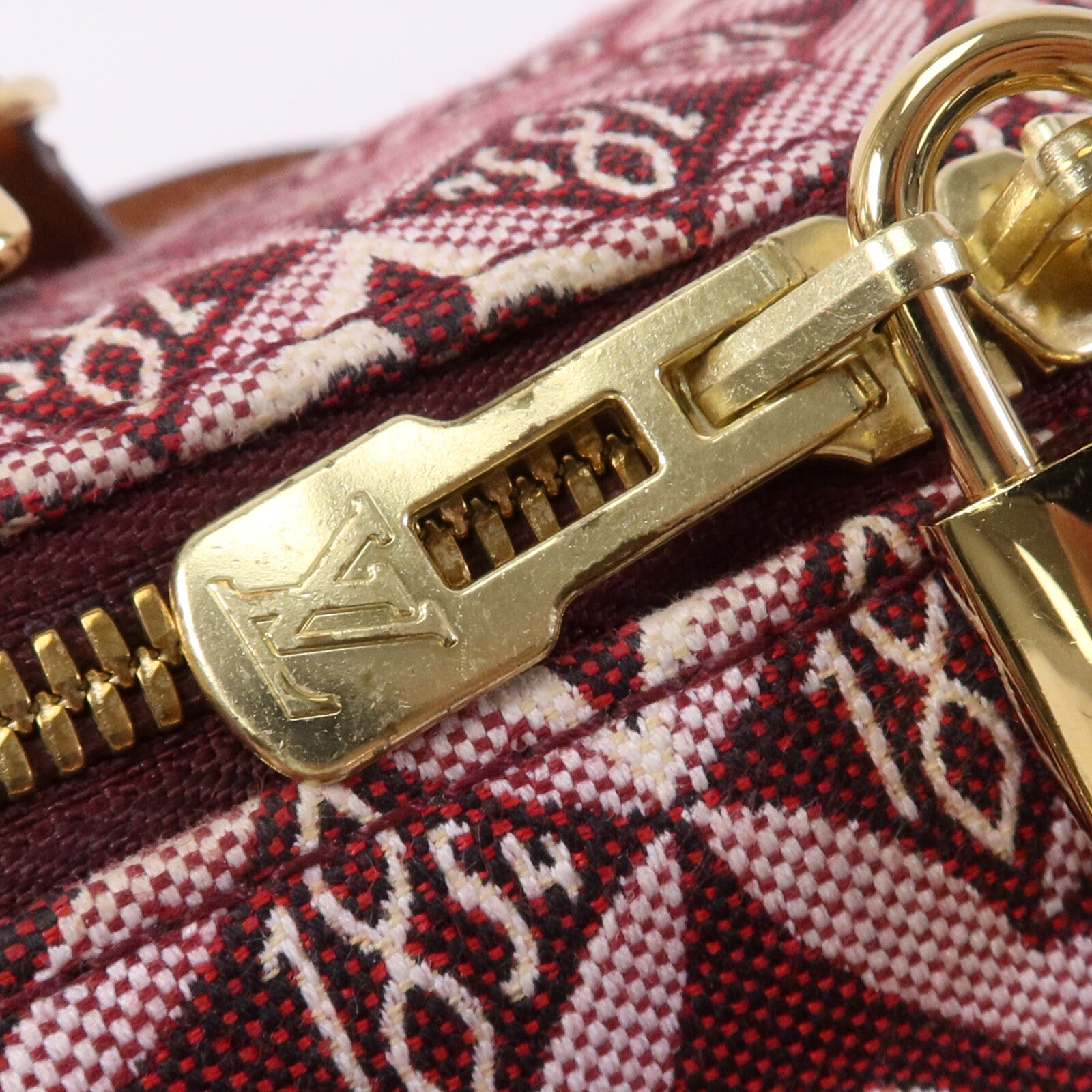 LOUIS VUITTON Jacquard Since 1854 Speedy Bandouliere 25金扣手挽肩背兩用袋