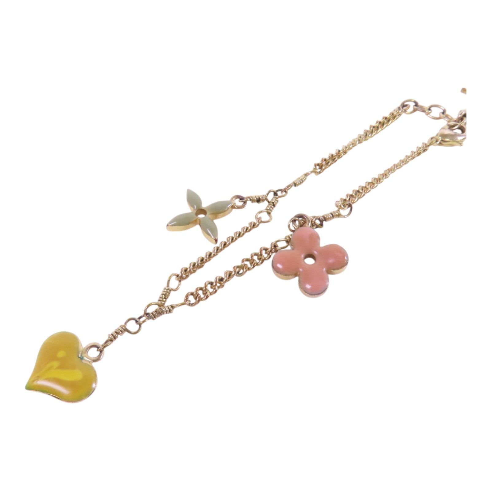 LOUIS VUITTON 金屬/PVC Bracelet金扣手鏈