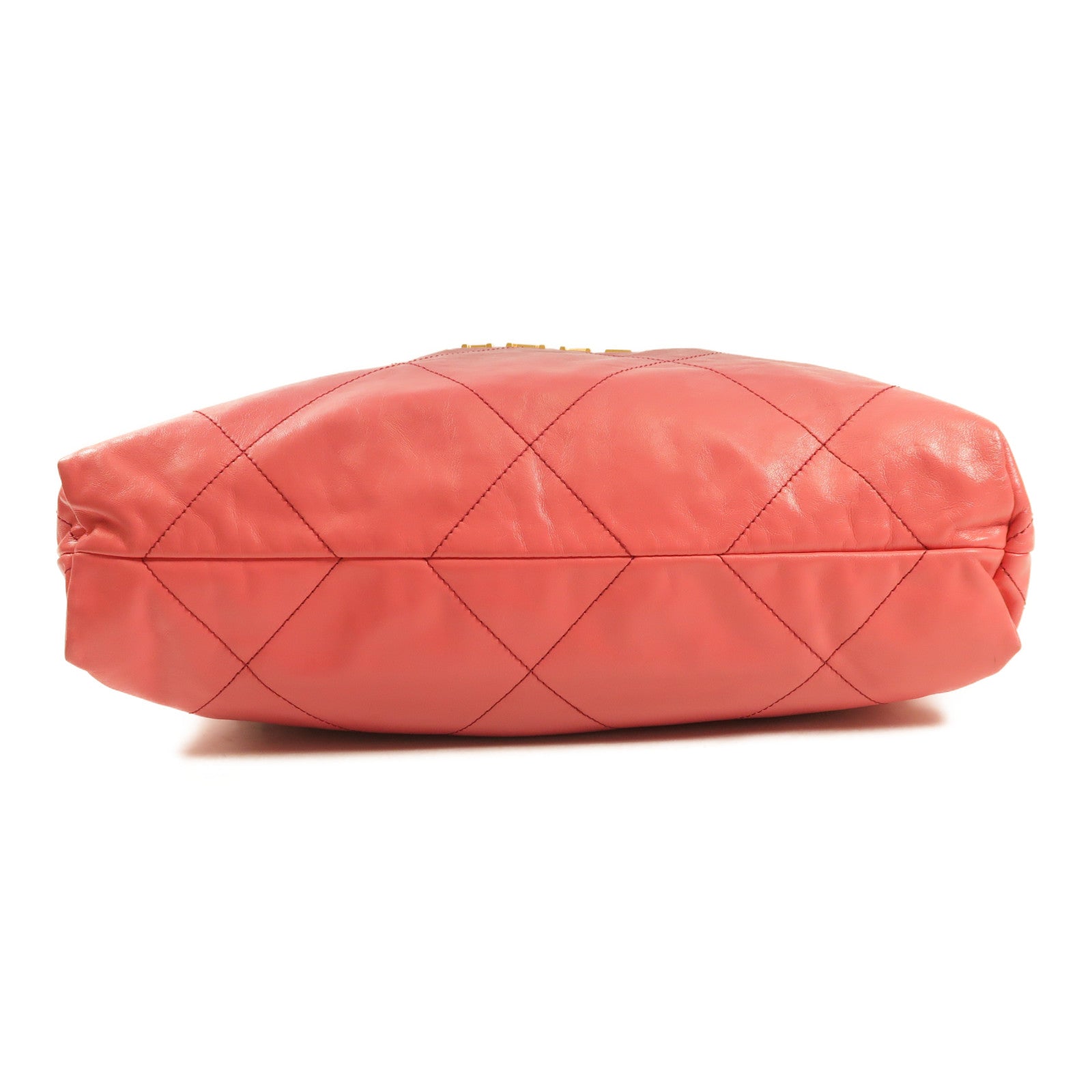 CHANEL 羊皮皮革Chanel 22金扣肩背袋