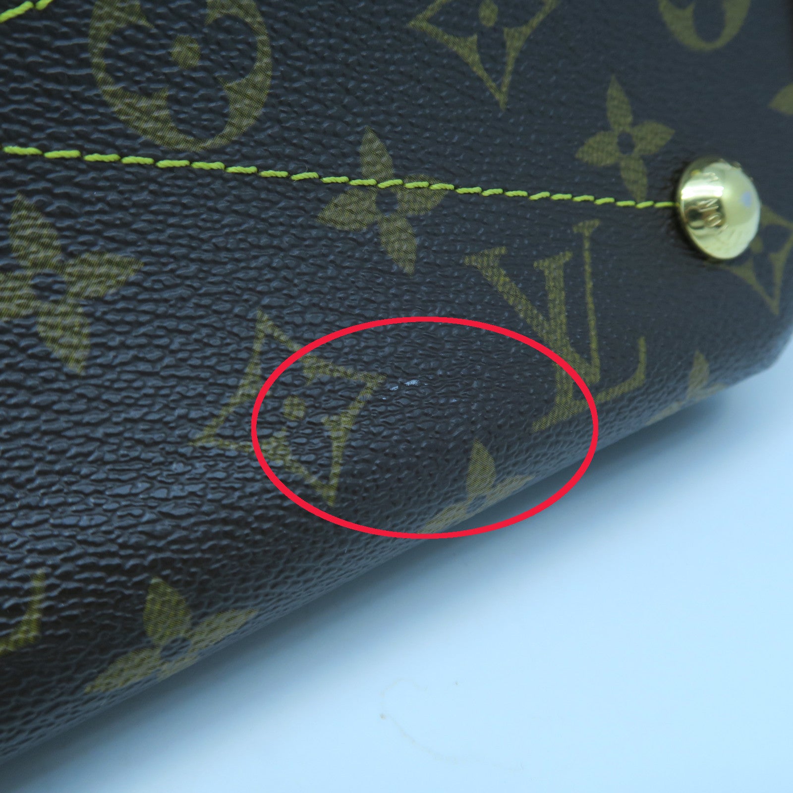 LOUIS VUITTON 【激減優惠】Monogram Tivoli PM金扣手挽袋啡色