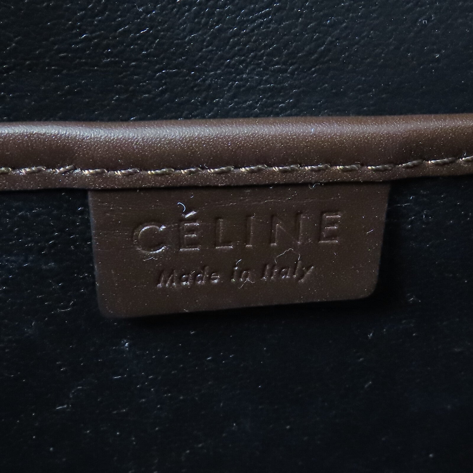 CELINE 牛皮皮革Nano Luggage手挽肩背兩用袋