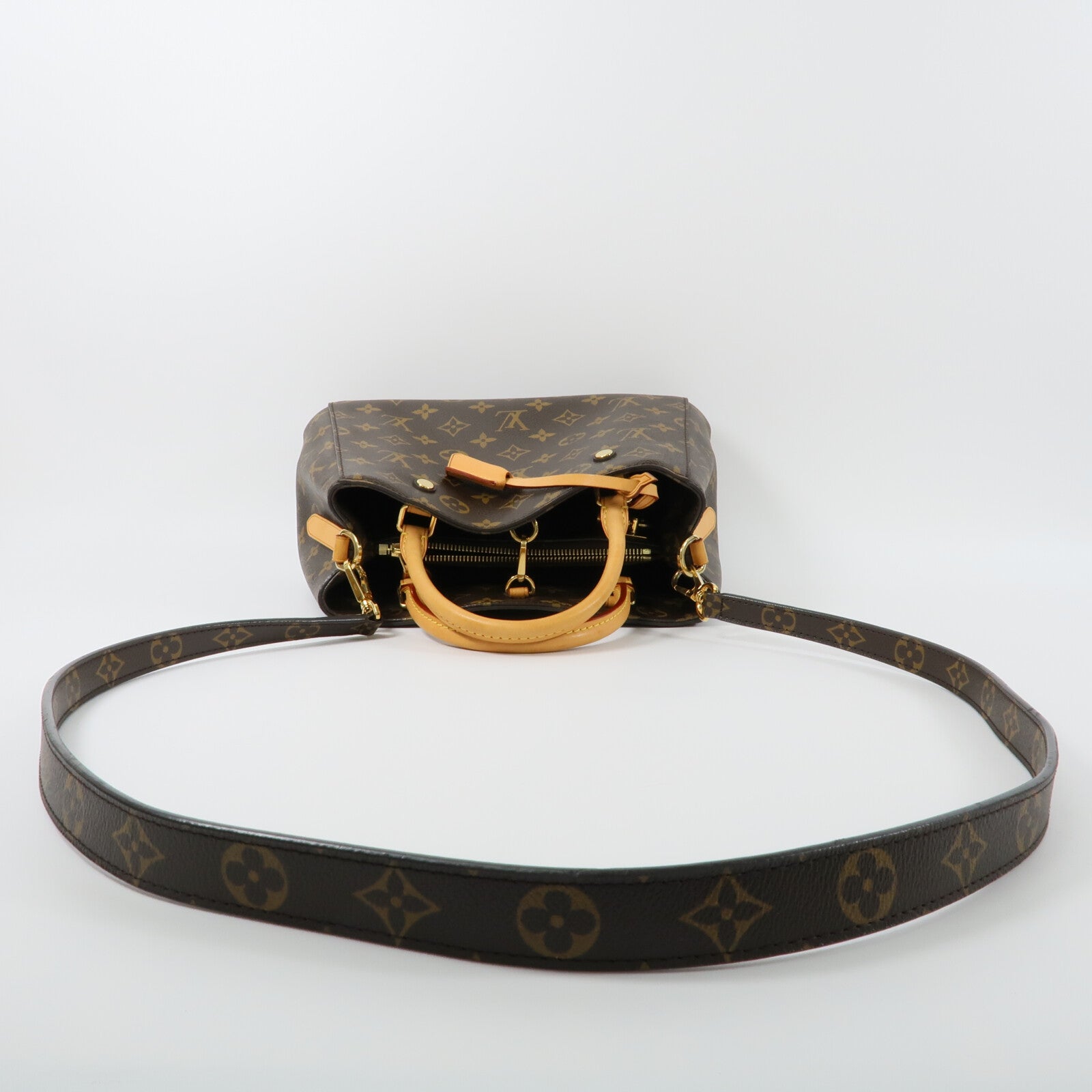 LOUIS VUITTON Monogram Montaigne BB手挽肩背兩用袋