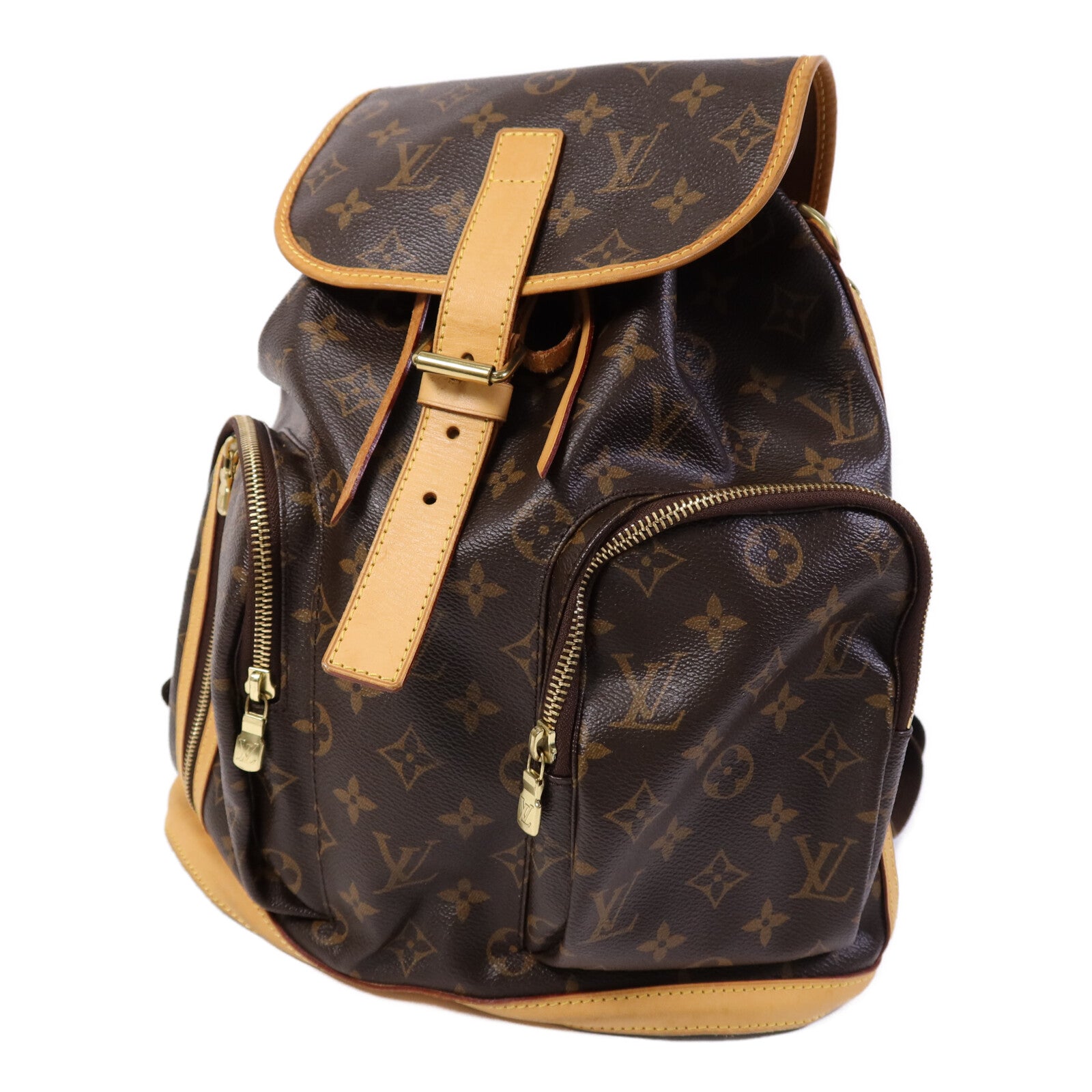 LOUIS VUITTON Monogram Sac A Dos Bosphore金扣背包