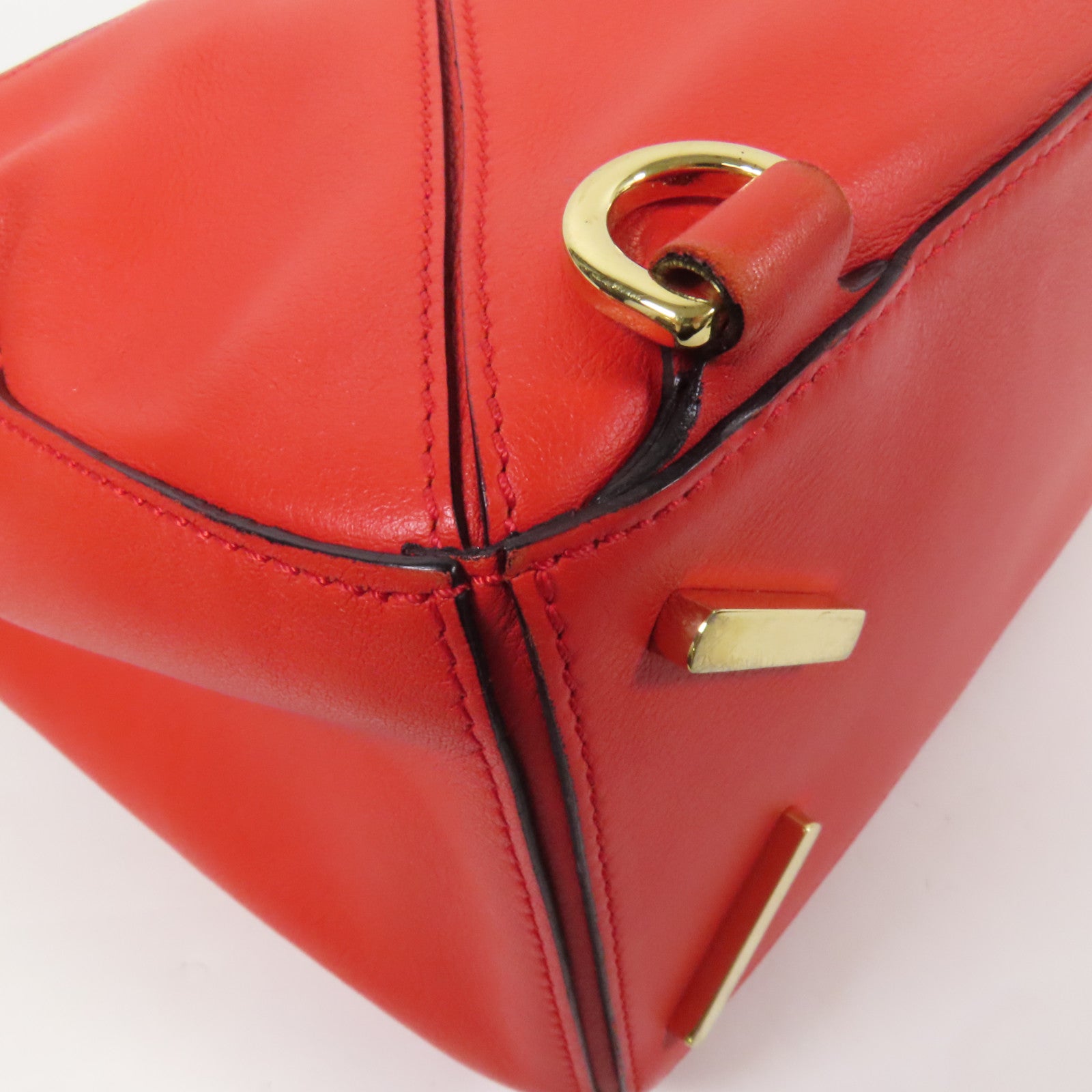 LOEWE 牛皮皮革Puzzle Medium金扣手挽肩背兩用袋