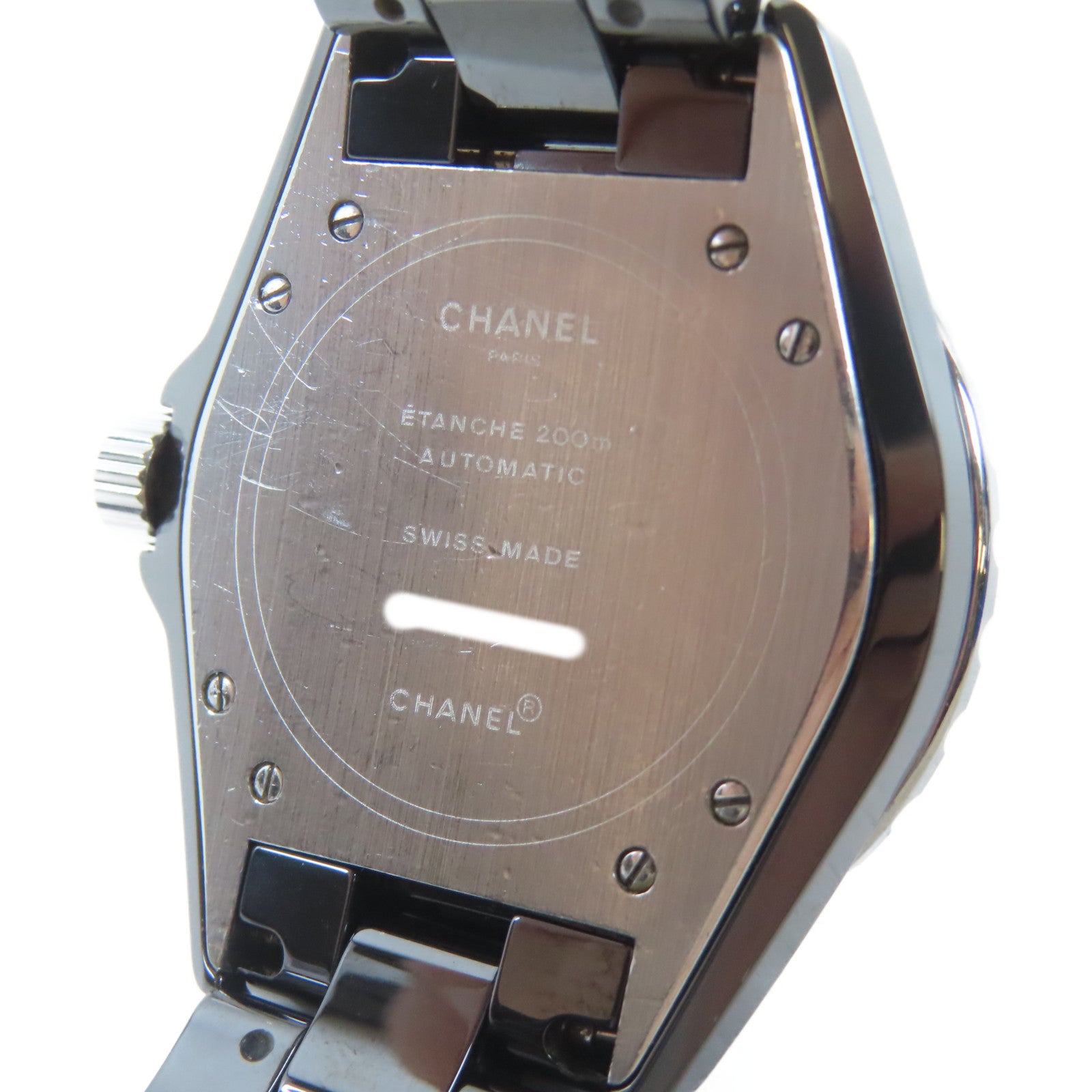 CHANEL J12 38mm陶瓷手錶自動機芯黑色