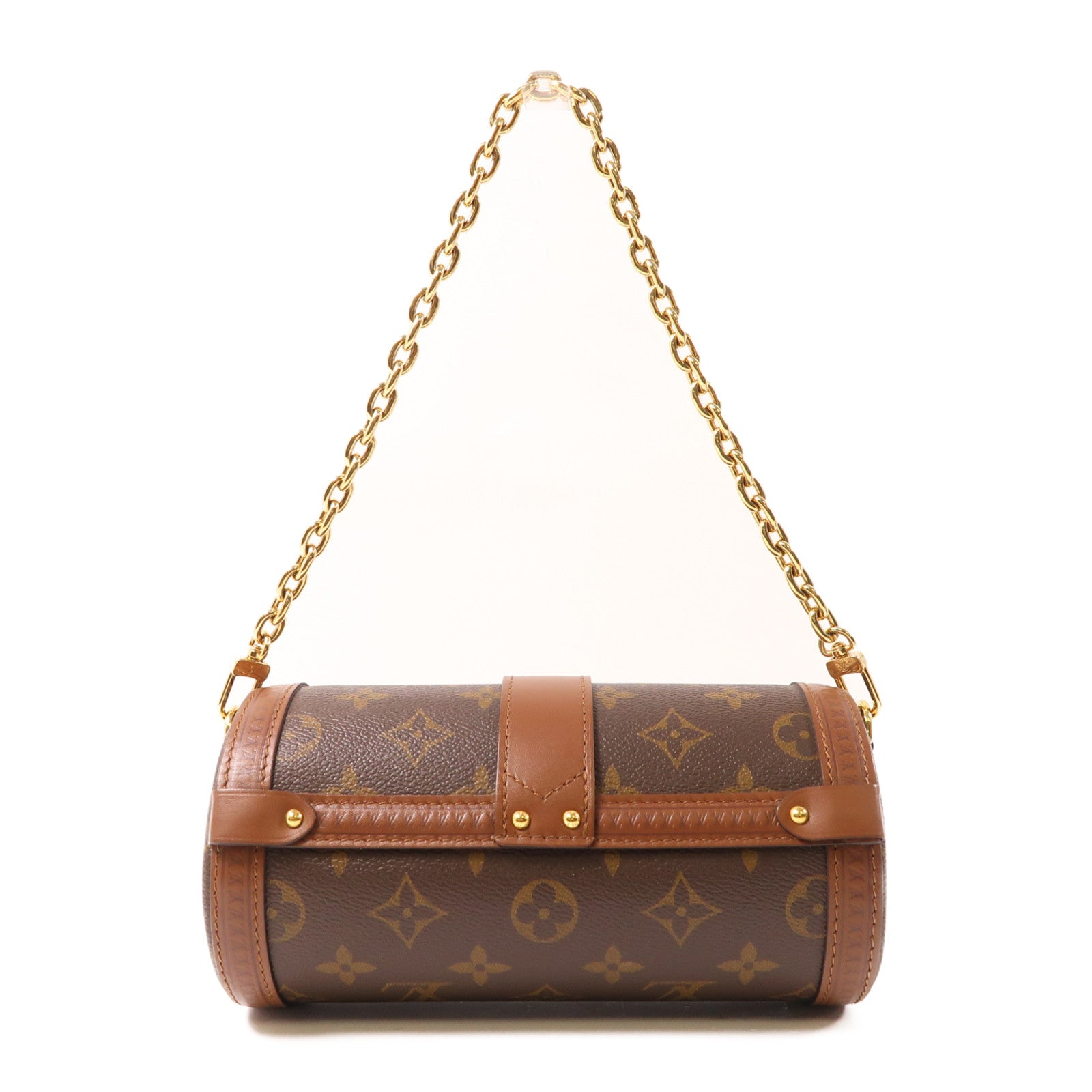 LOUIS VUITTON (PRICE DOWN) LV GHW Papillon Trunk 2 Way Bag M57835 Monogram Brown