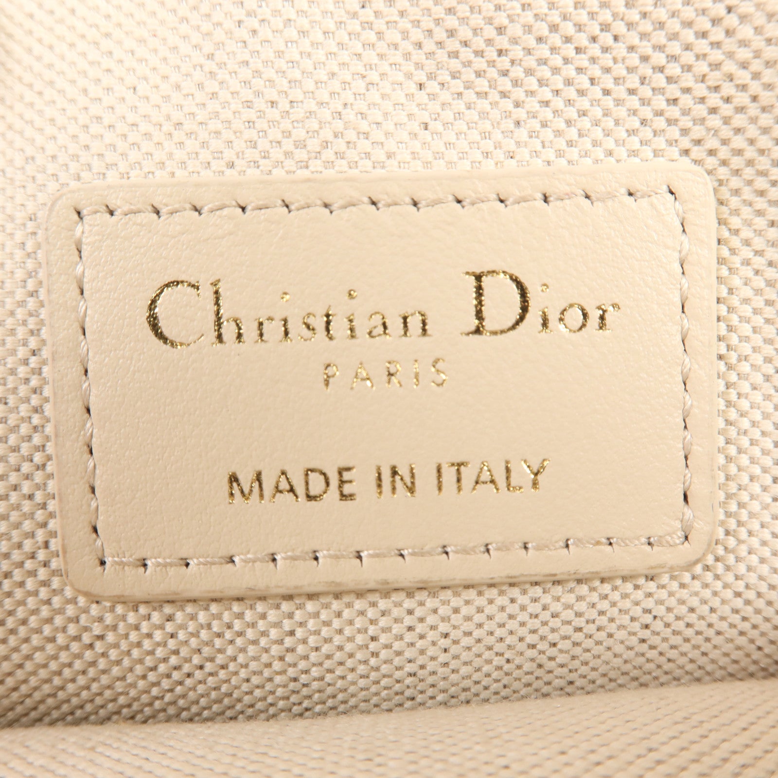 Dior 帆布Wallet金扣錢包