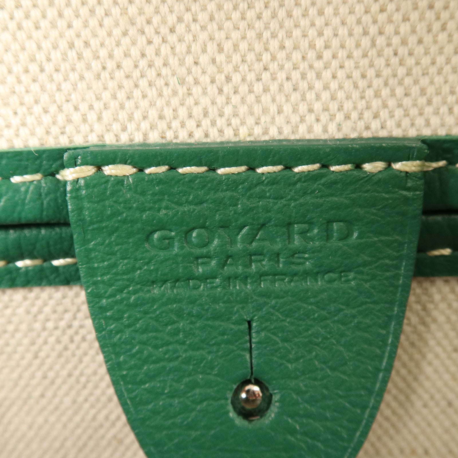 GOYARD 塗層帆布Artois MM銀扣肩背袋