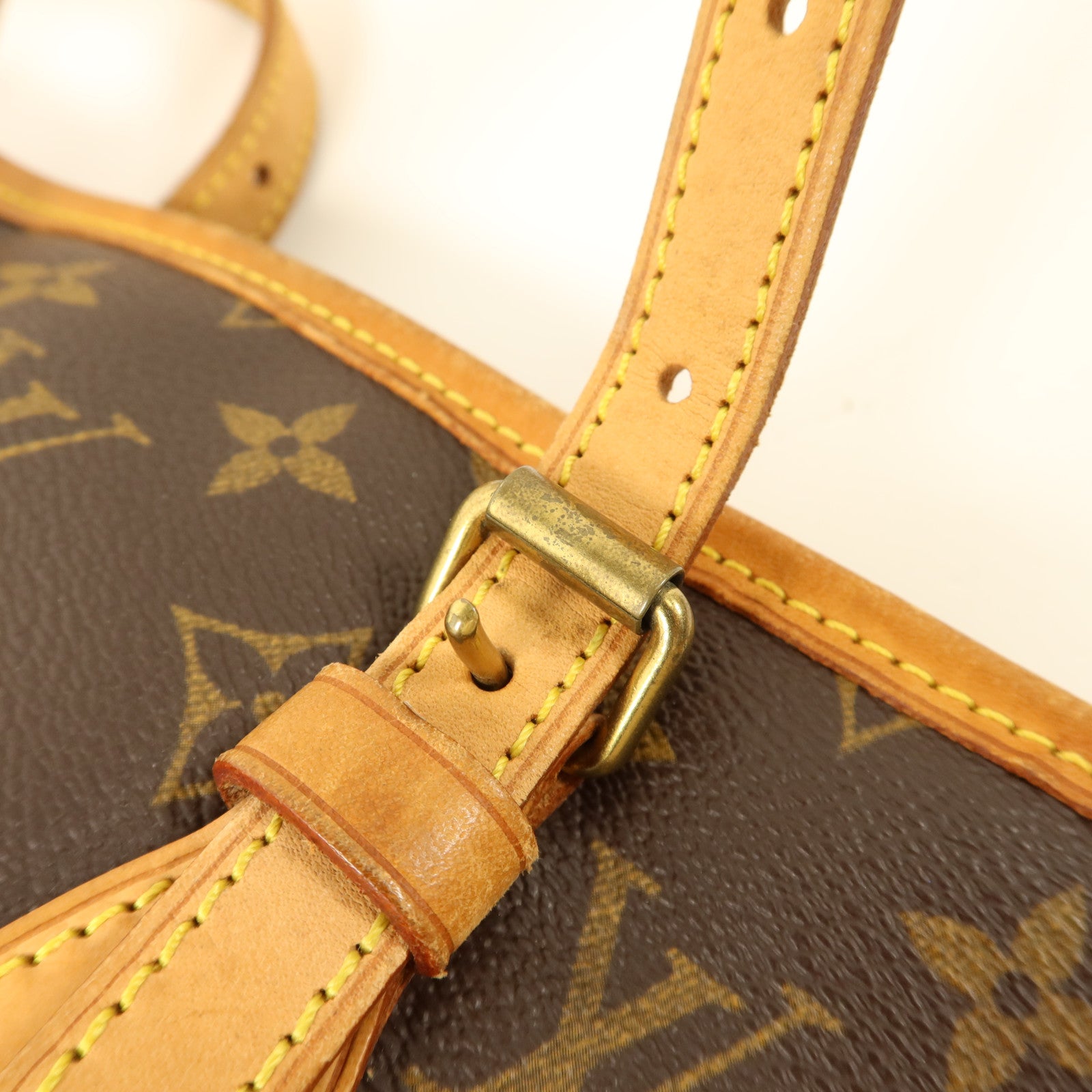 LOUIS VUITTON Monogram Bucket PM金扣手挽袋