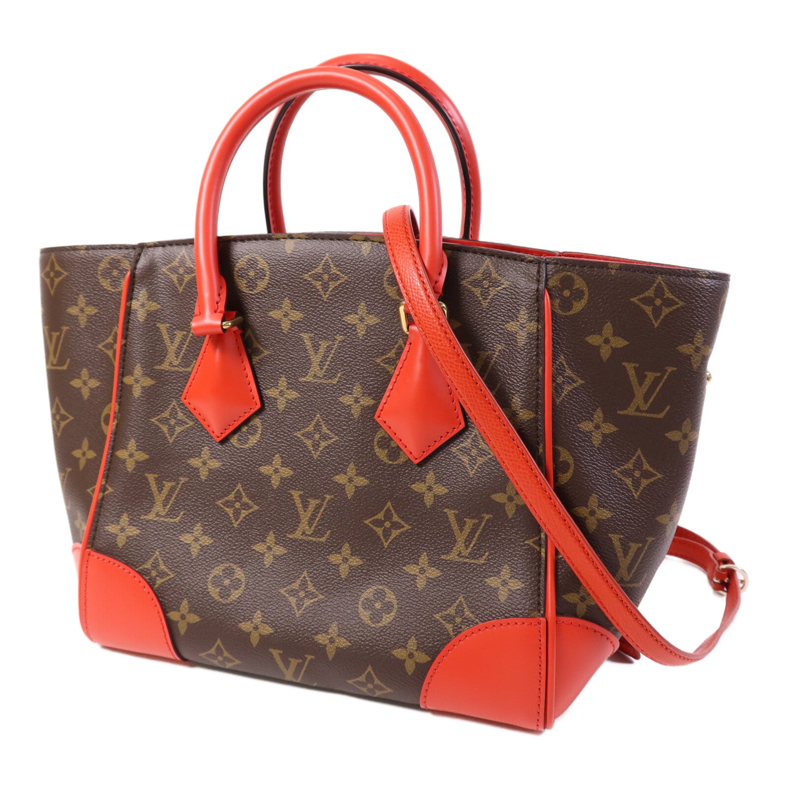 LOUIS VUITTON Monogram Phenix PM金扣手挽肩背兩用袋