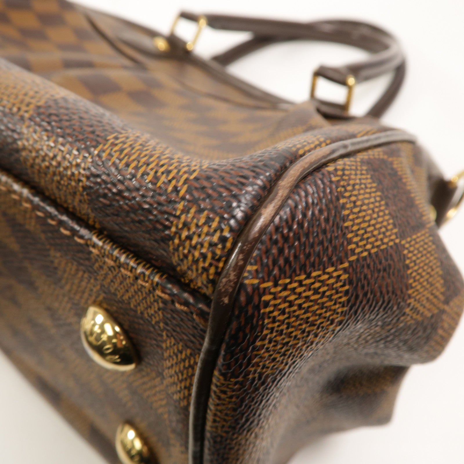 LOUIS VUITTON Damier Trevi手挽肩背兩用袋