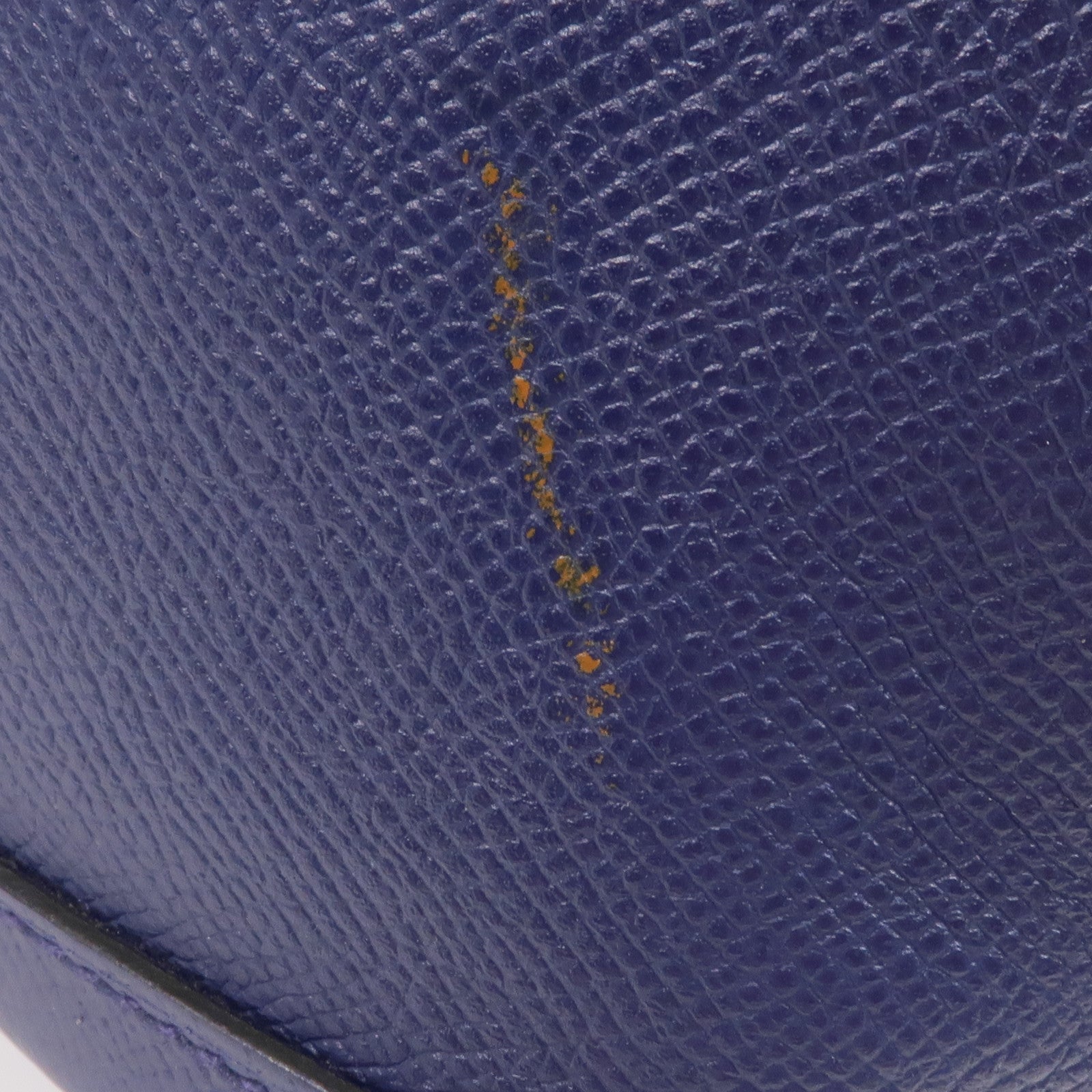 HERMES Epsom皮革Garden Party TPM銀扣手挽袋Bleu Saphir