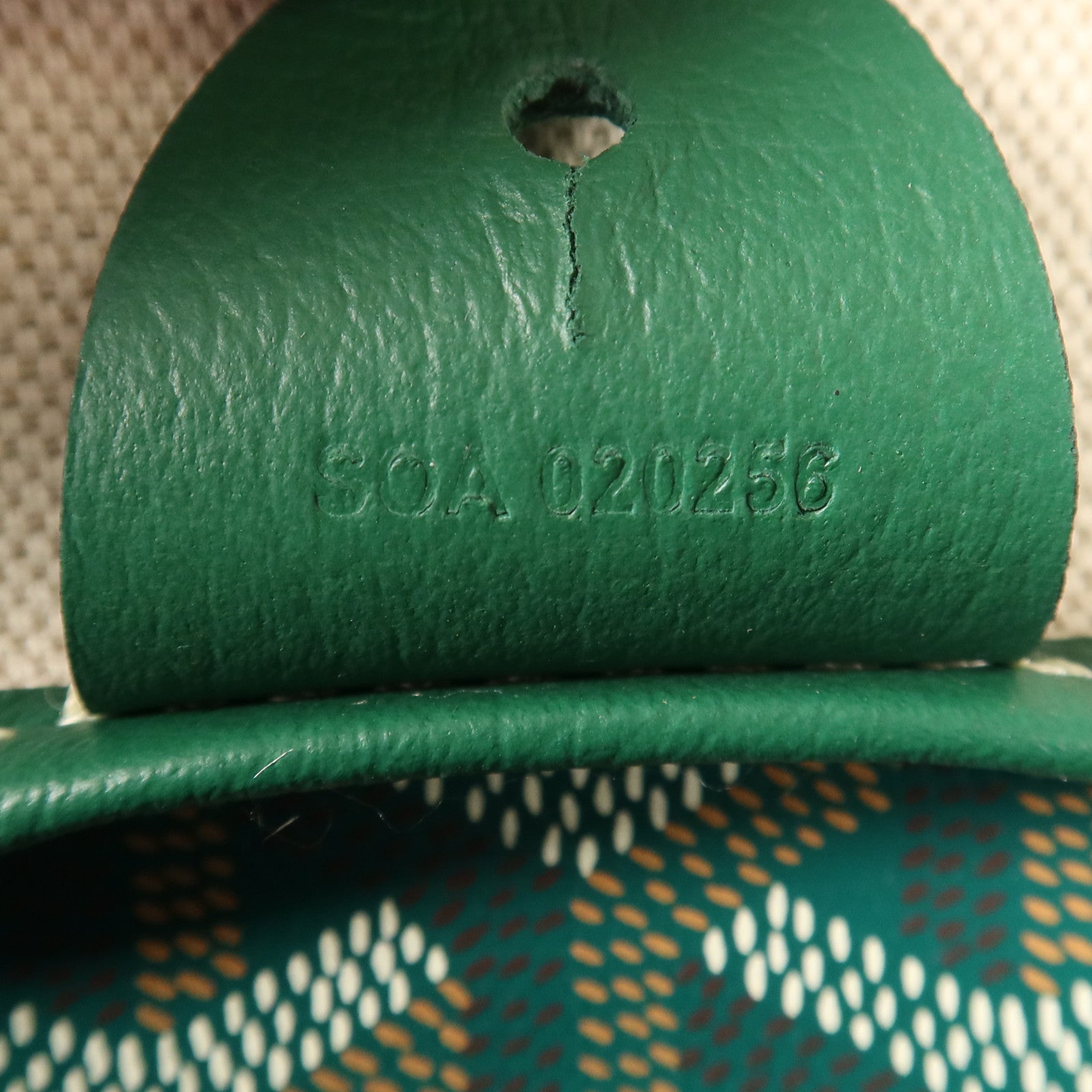 GOYARD 塗層帆布Artois MM銀扣肩背袋
