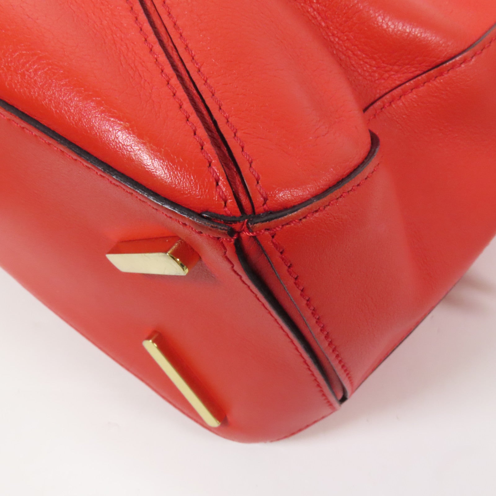 LOEWE 牛皮皮革Puzzle Medium金扣手挽肩背兩用袋