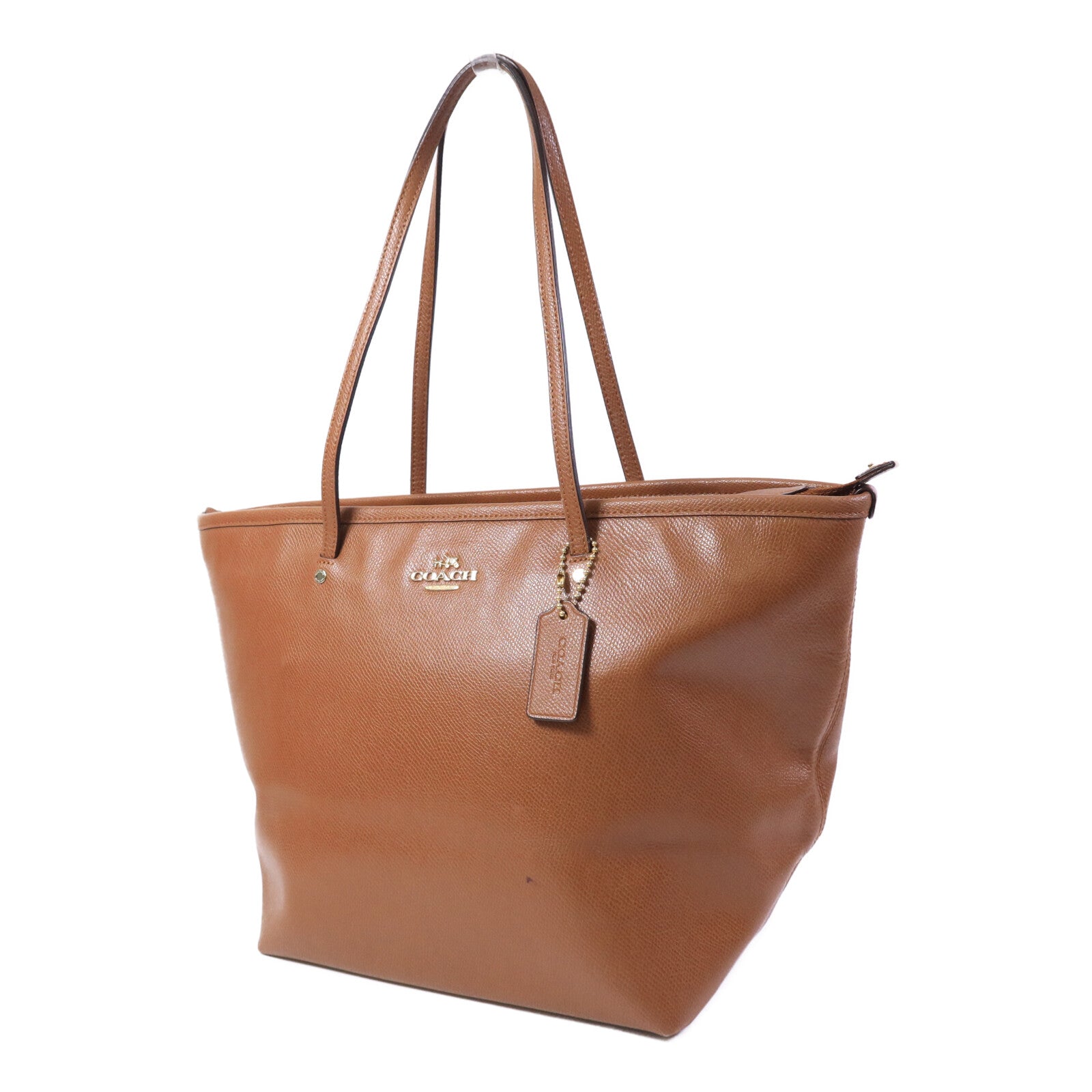 COACH 牛皮皮革Tote Bag手挽袋