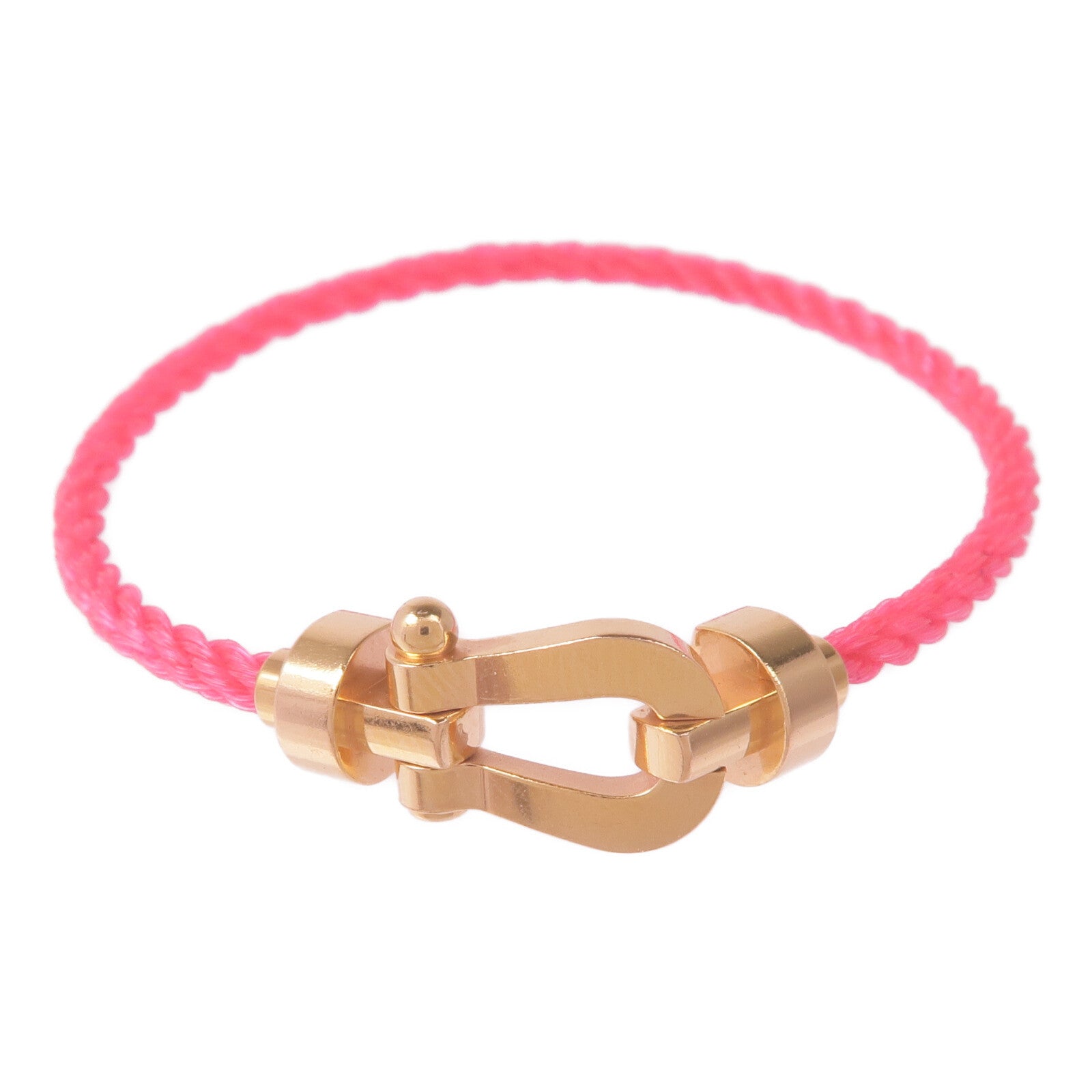 FRED 18K玫瑰金/不鏽鋼Force 10 Bracelet手帶