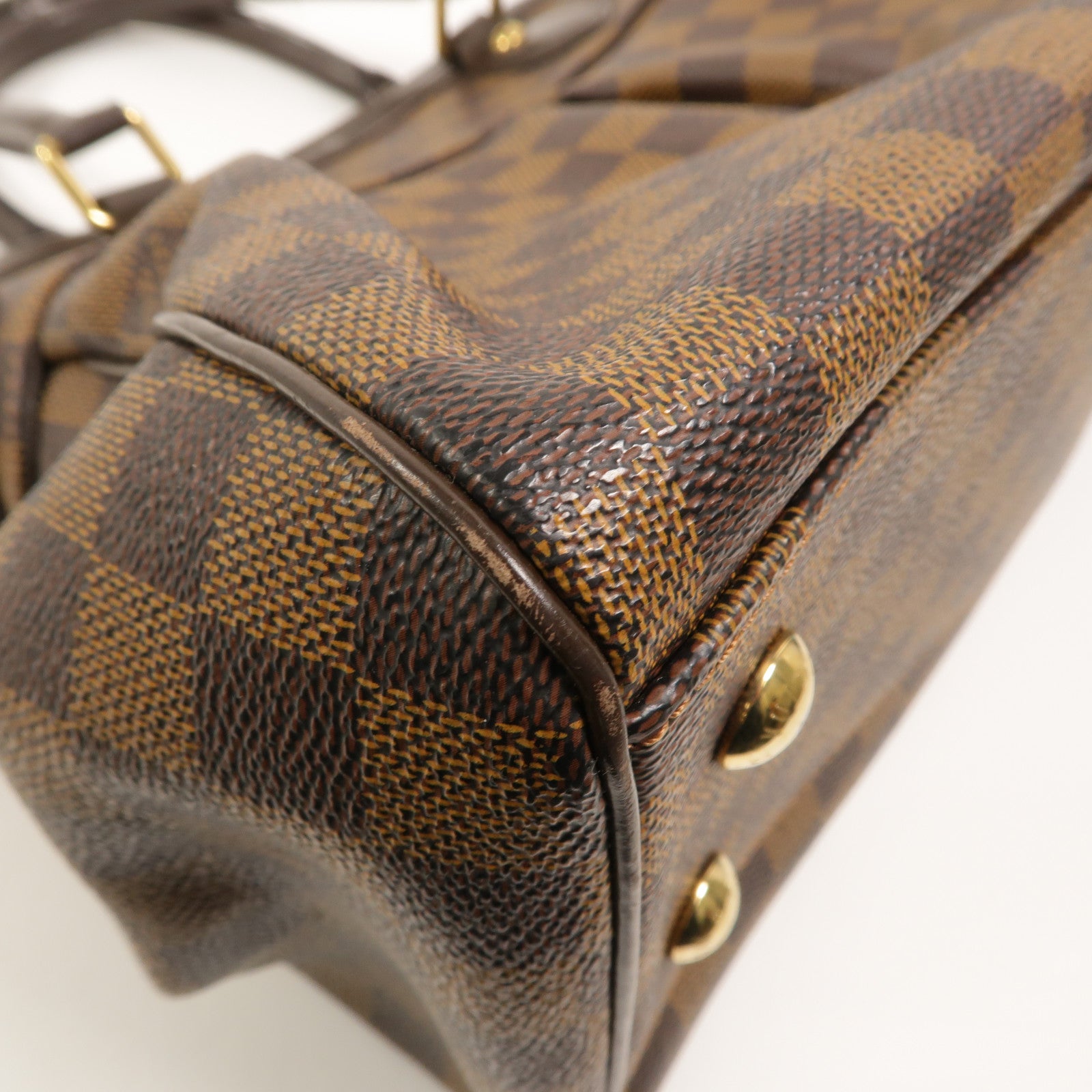 LOUIS VUITTON Damier Trevi手挽肩背兩用袋