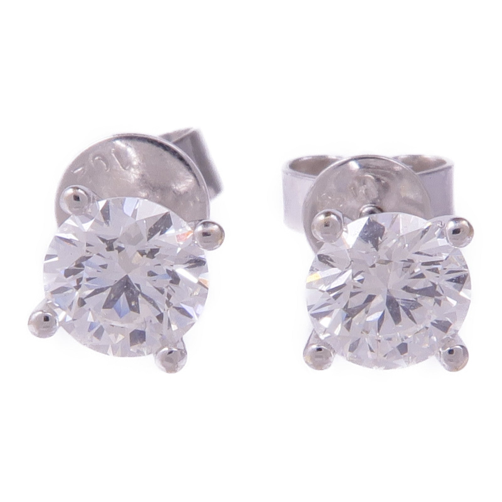 JEWELRY 18K白金Diamond Earrings鑽石耳環