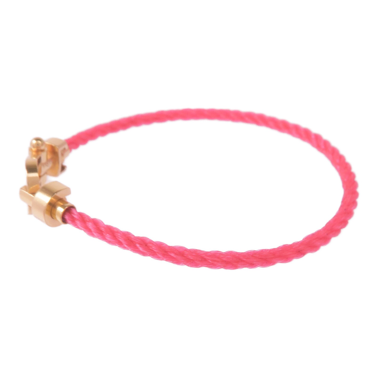 FRED 18K玫瑰金/不鏽鋼Force 10 Bracelet手帶
