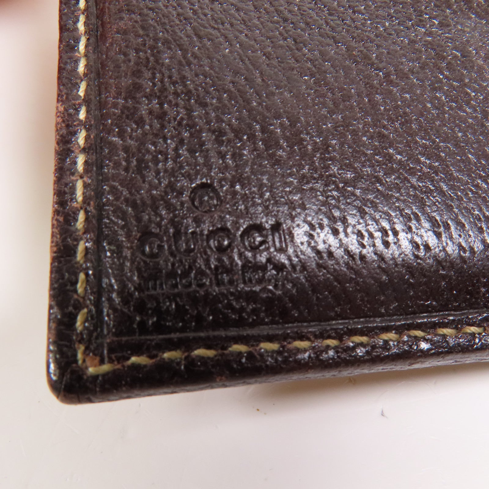 GUCCI 帆布Wallet金扣錢包