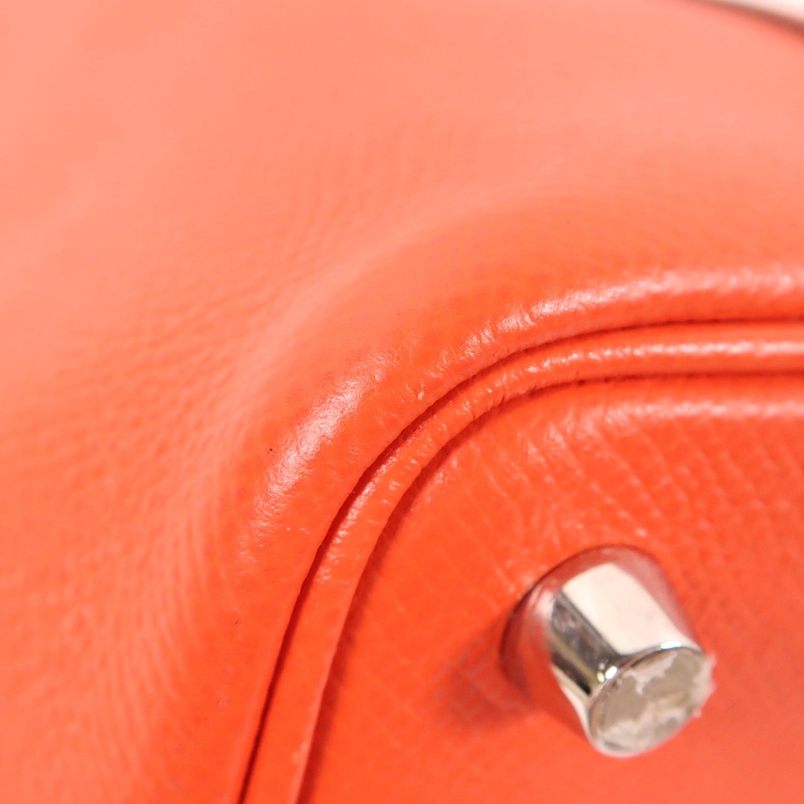 HERMES Epsom皮革Picotin PM銀扣手挽袋Capucine