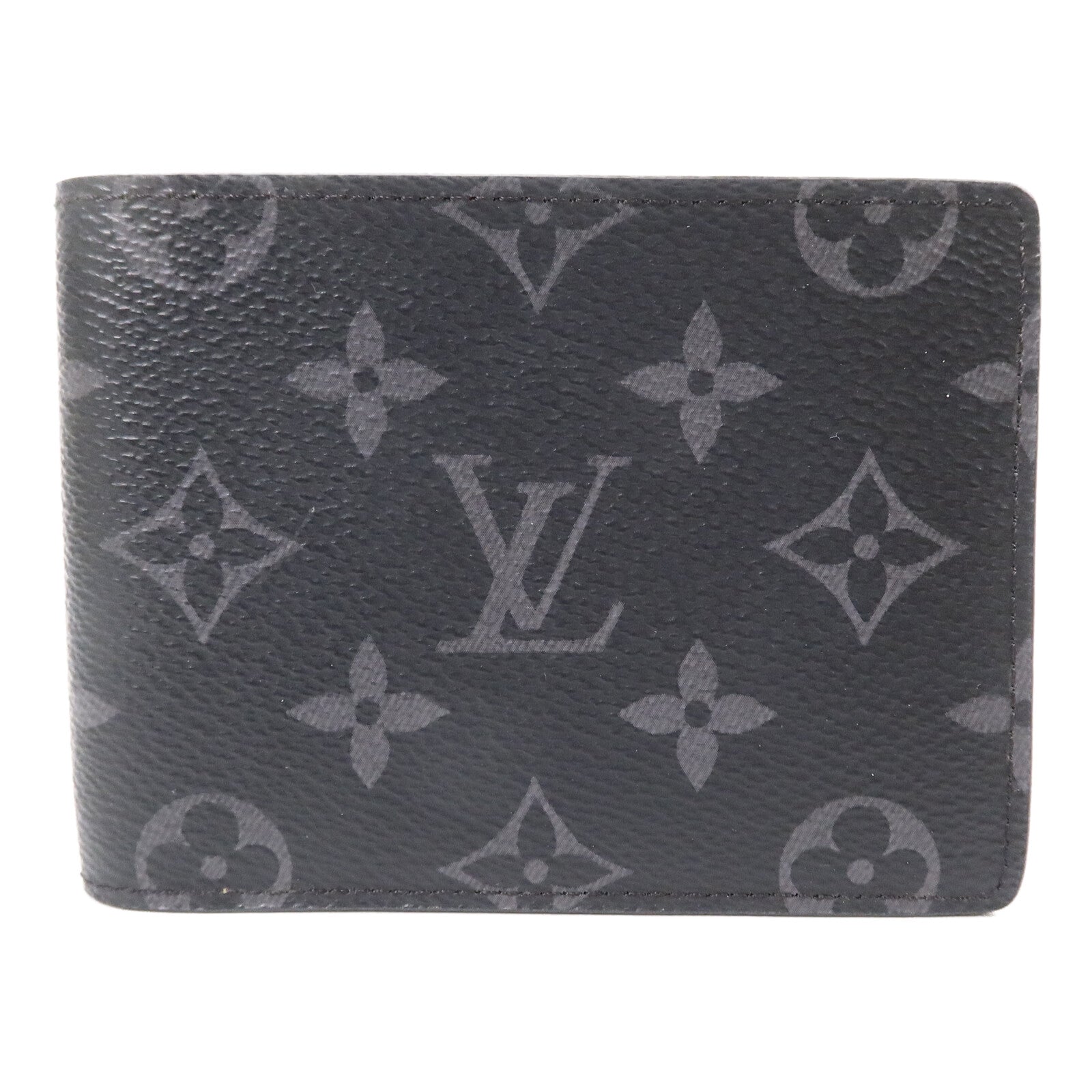 LOUIS VUITTON Monogram Eclipse Multiple錢包