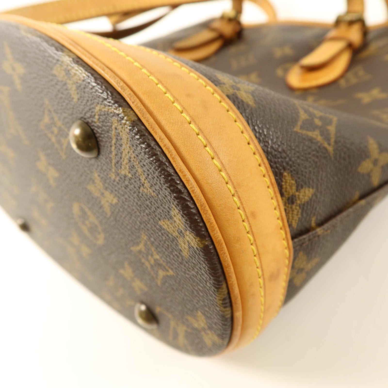 LOUIS VUITTON Monogram Bucket PM金扣手挽袋