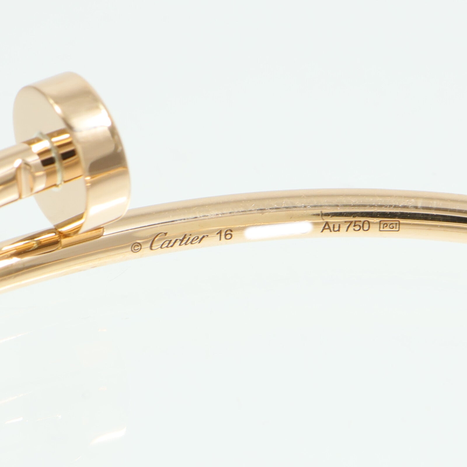 CARTIER 18K玫瑰金Juste Un Clou手鐲