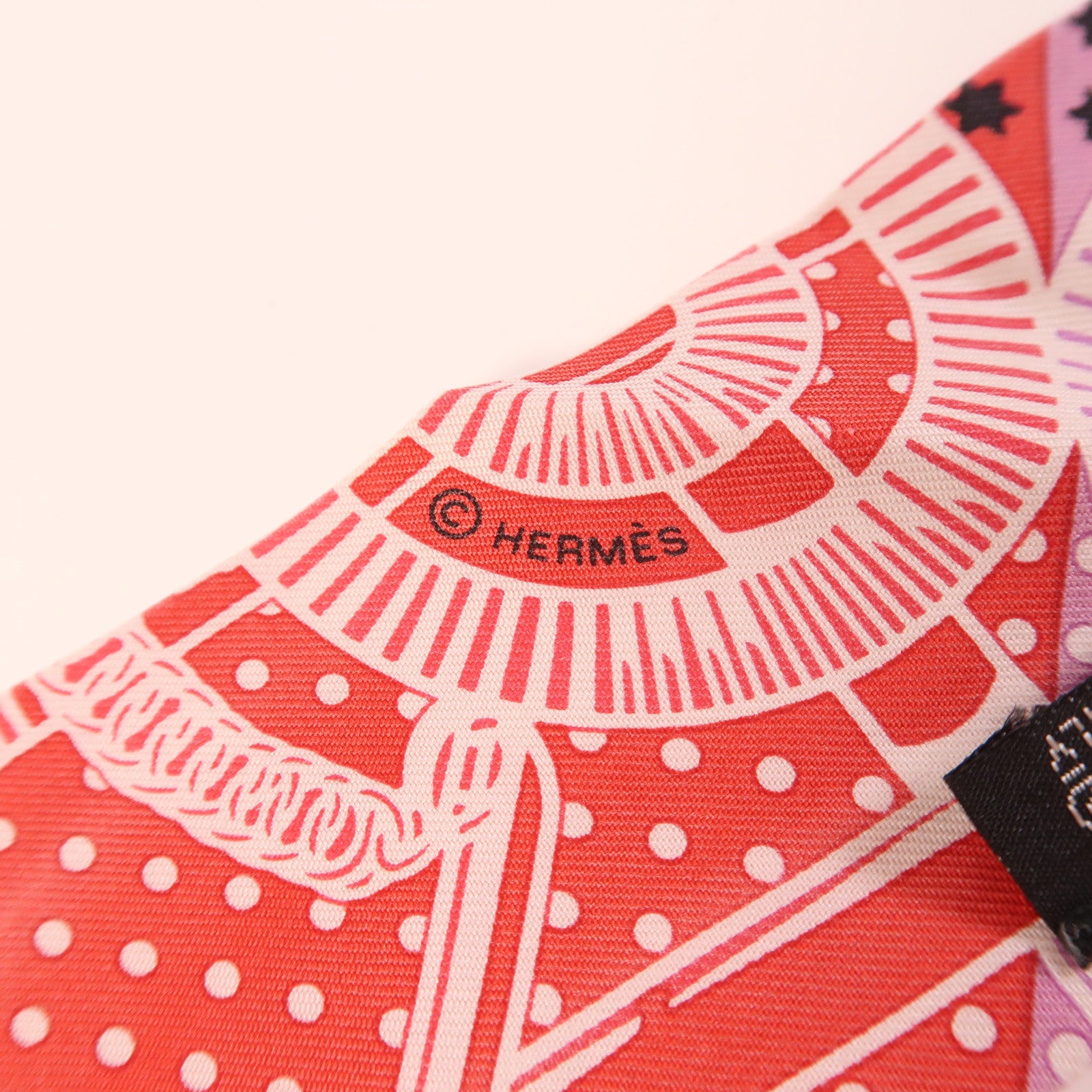 HERMES 絲質Twilly絲巾