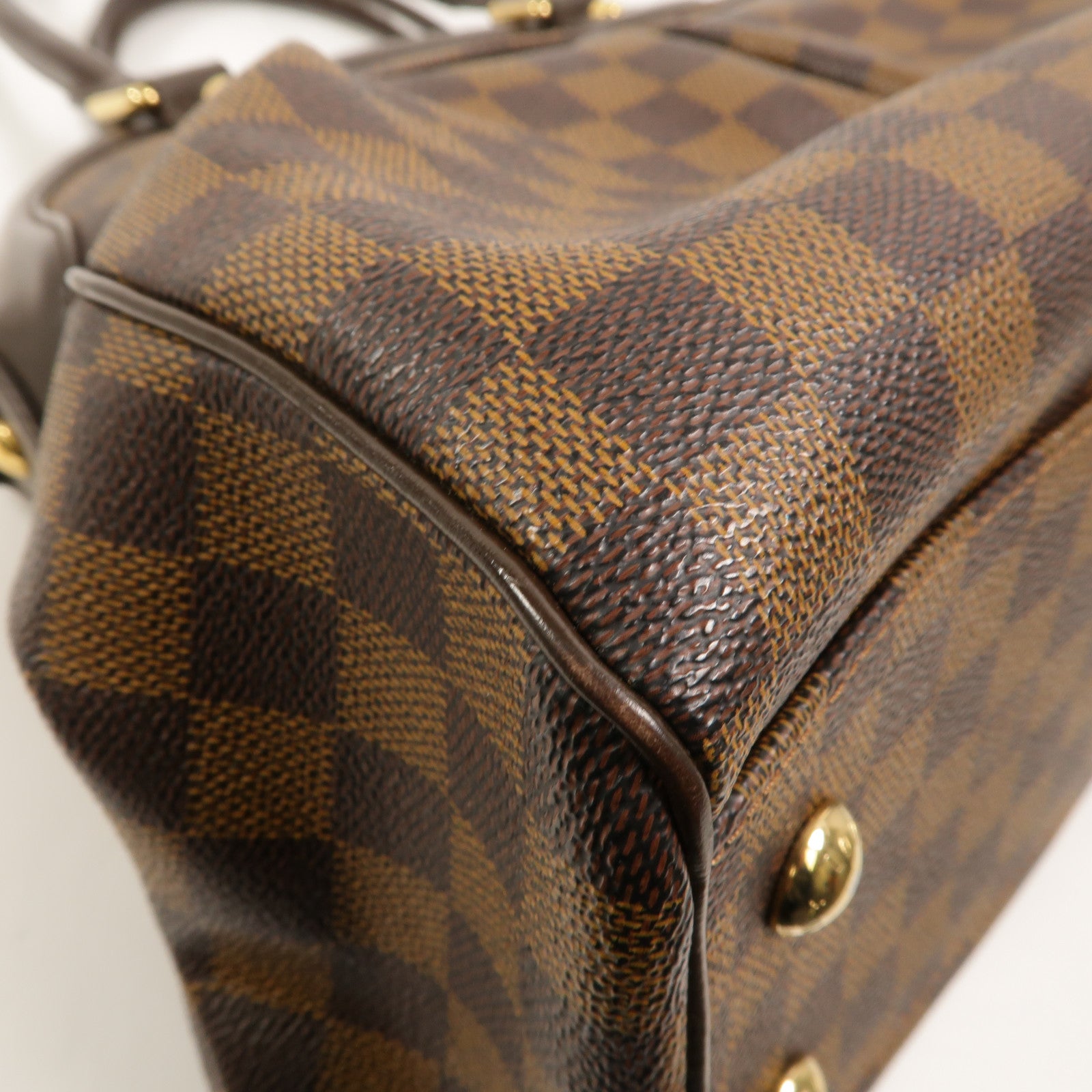 LOUIS VUITTON Damier Trevi手挽肩背兩用袋