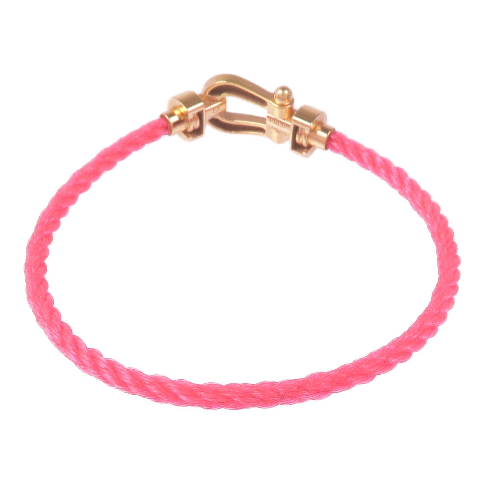 FRED 18K玫瑰金/不鏽鋼Force 10 Bracelet手帶