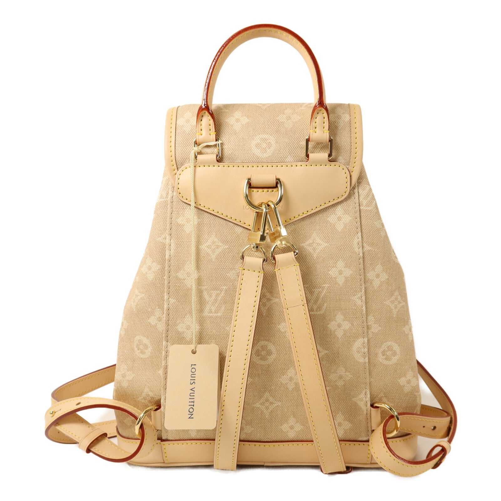 LOUIS VUITTON Meowgram Montsouris PM金扣背包