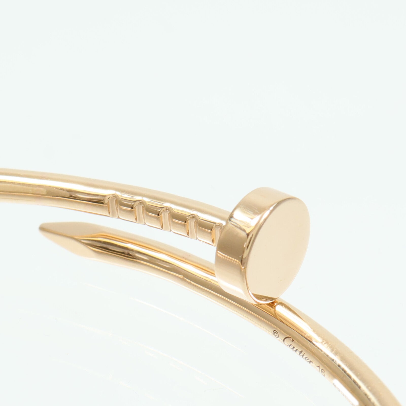 CARTIER 18K玫瑰金Juste Un Clou手鐲