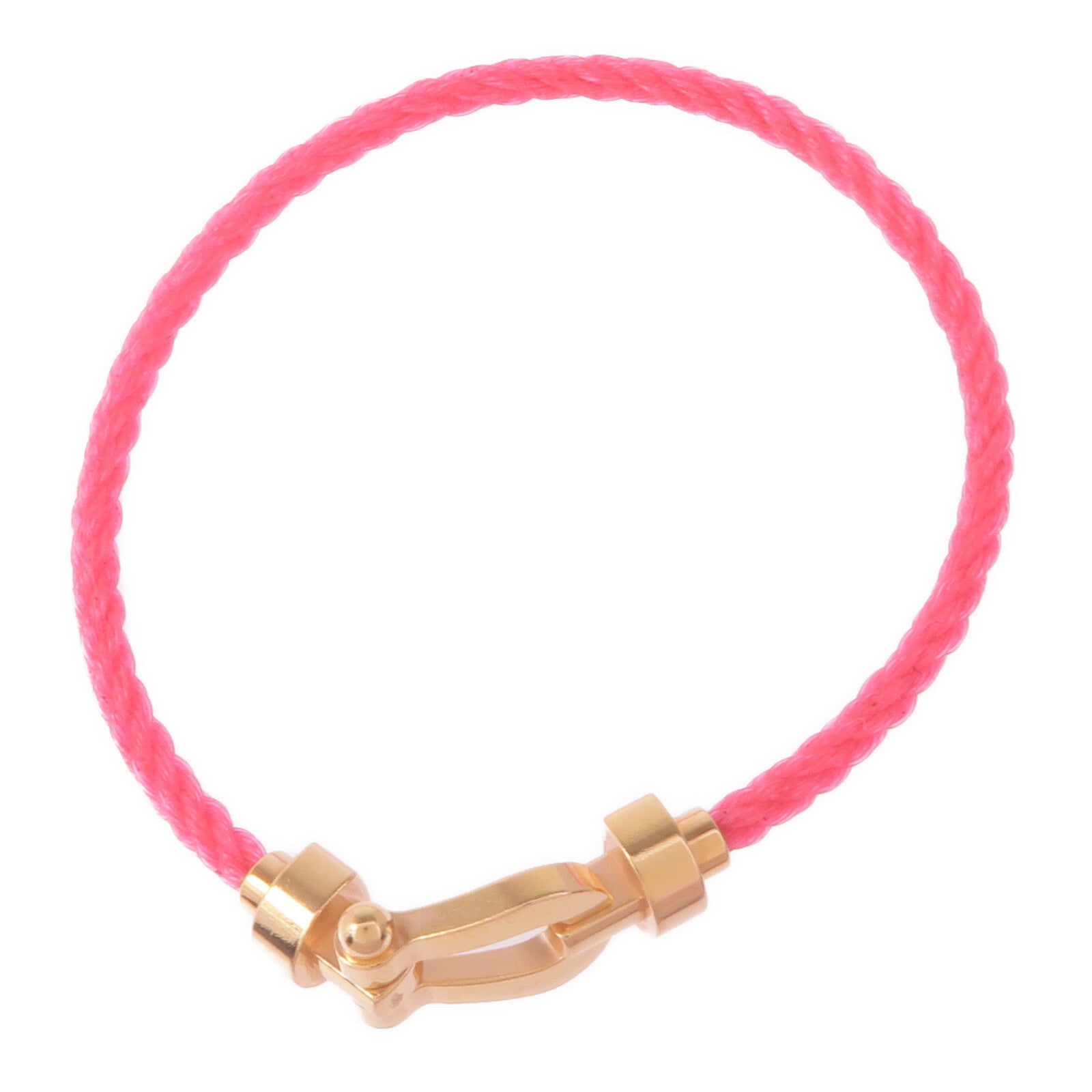 FRED 18K玫瑰金/不鏽鋼Force 10 Bracelet手帶