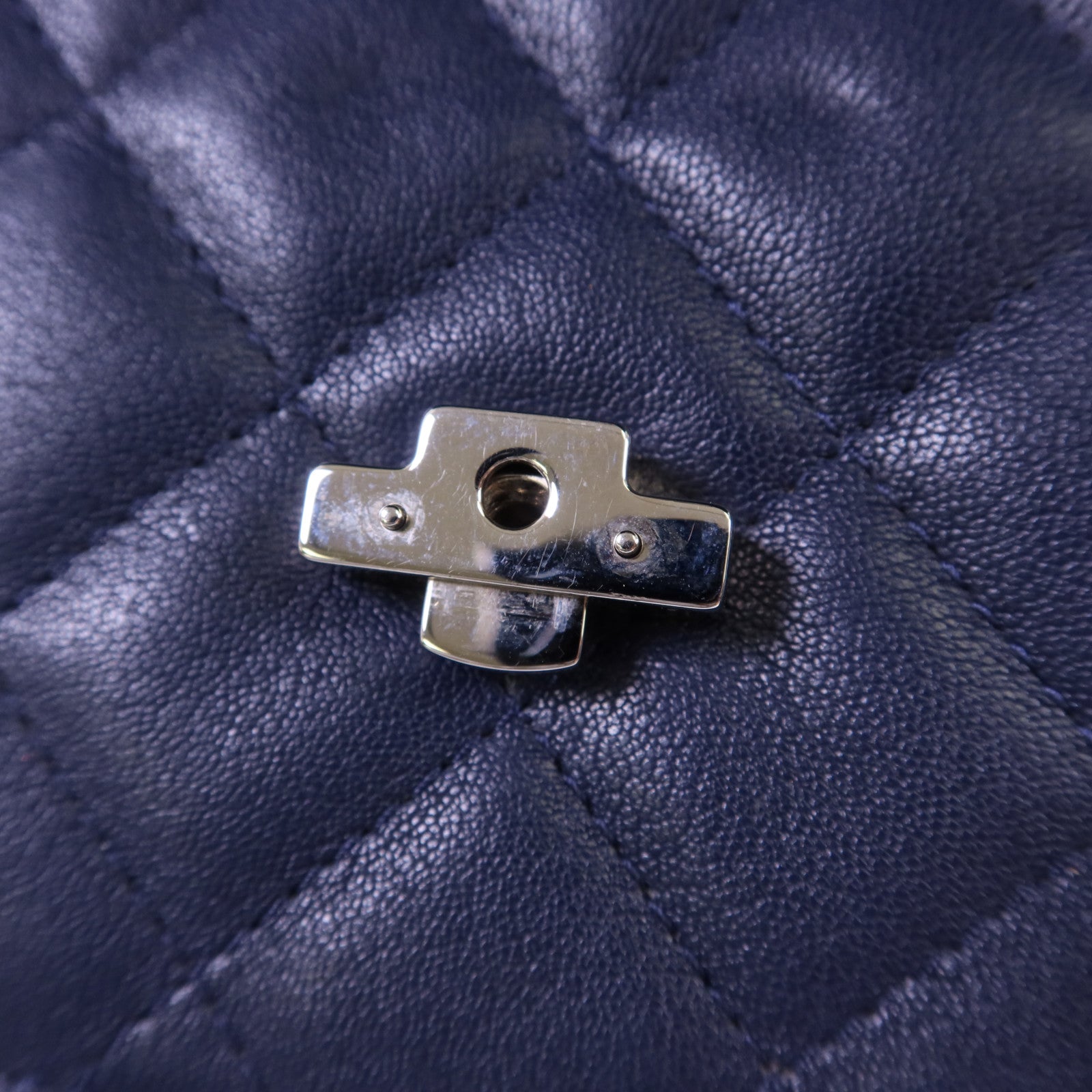 CHANEL 【激減優惠】牛皮皮革2 Way Chain Shoulder Bag銀扣鏈帶肩背袋