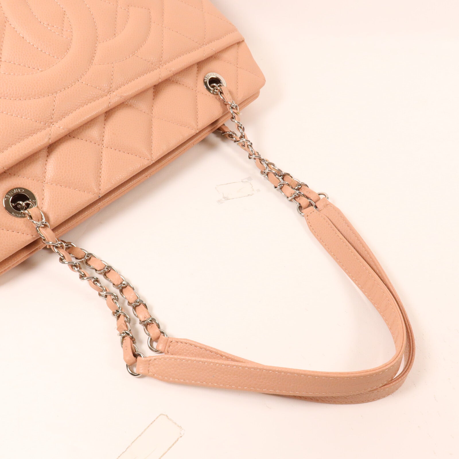 CHANEL 牛皮皮革Chain Shoulder鏈帶肩背袋