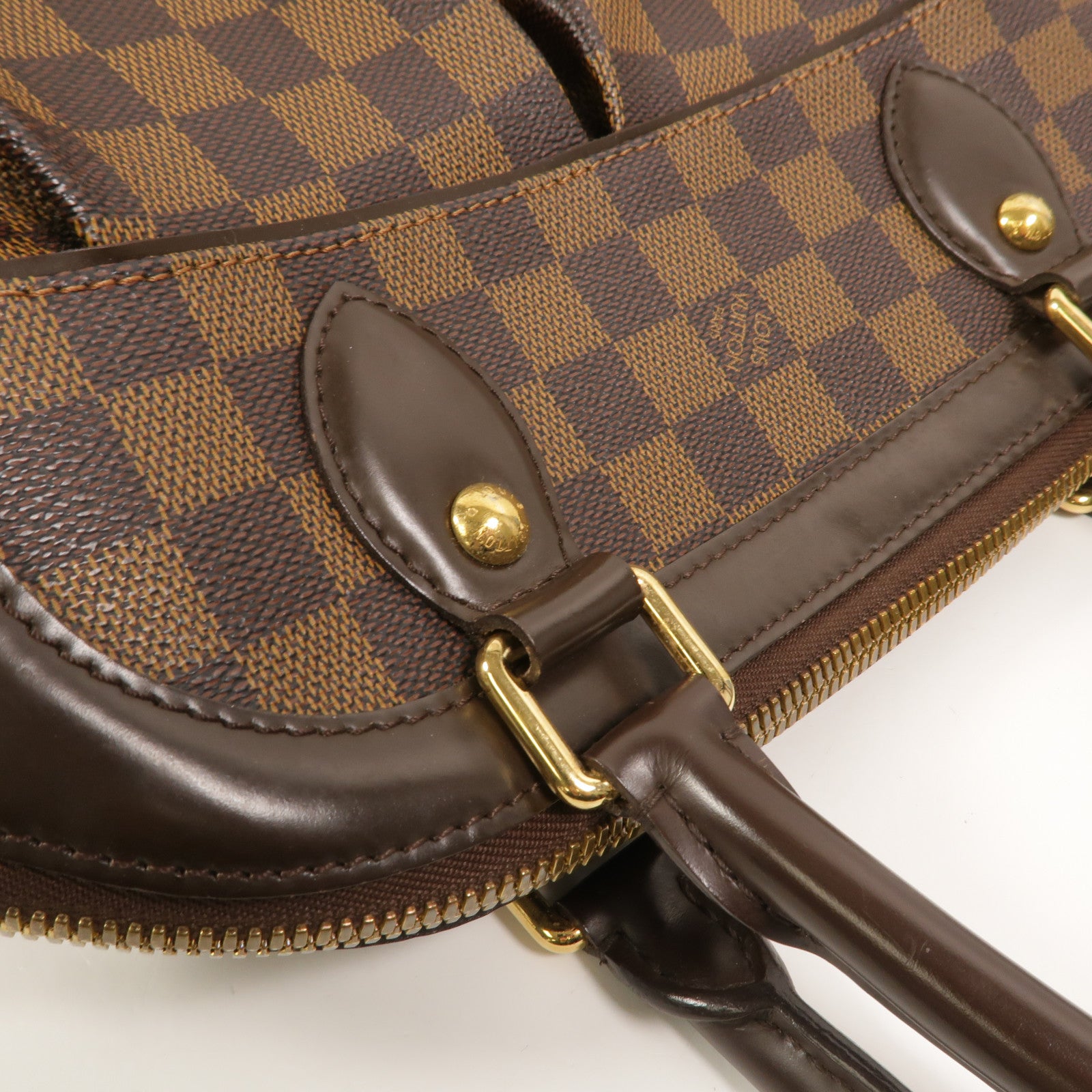 LOUIS VUITTON Damier Trevi手挽肩背兩用袋