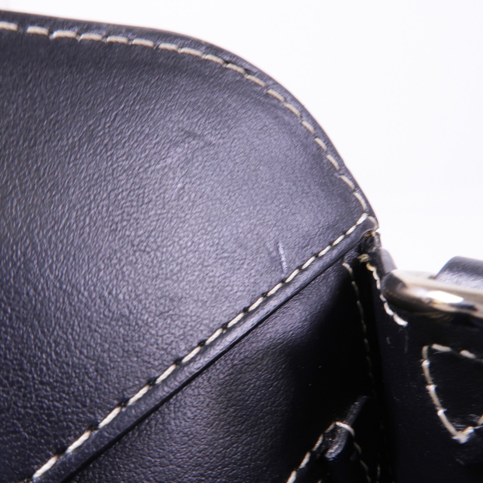 BURBERRY 帆布/皮革2 Way Shoulder銀扣手挽肩背兩用袋