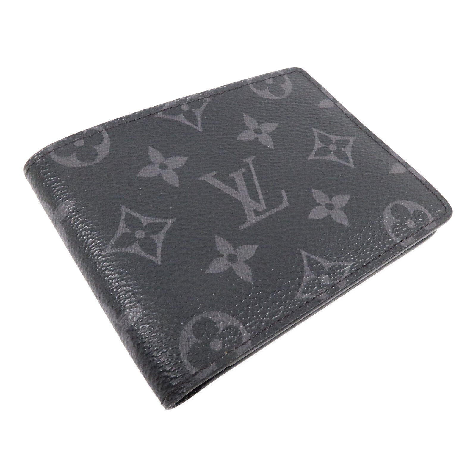 LOUIS VUITTON Monogram Eclipse Multiple錢包