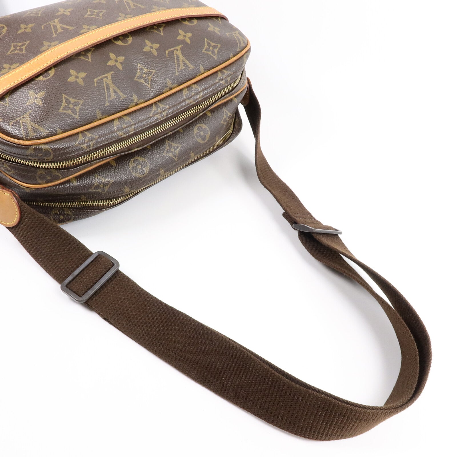 LOUIS VUITTON Monogram Reporter PM肩背袋